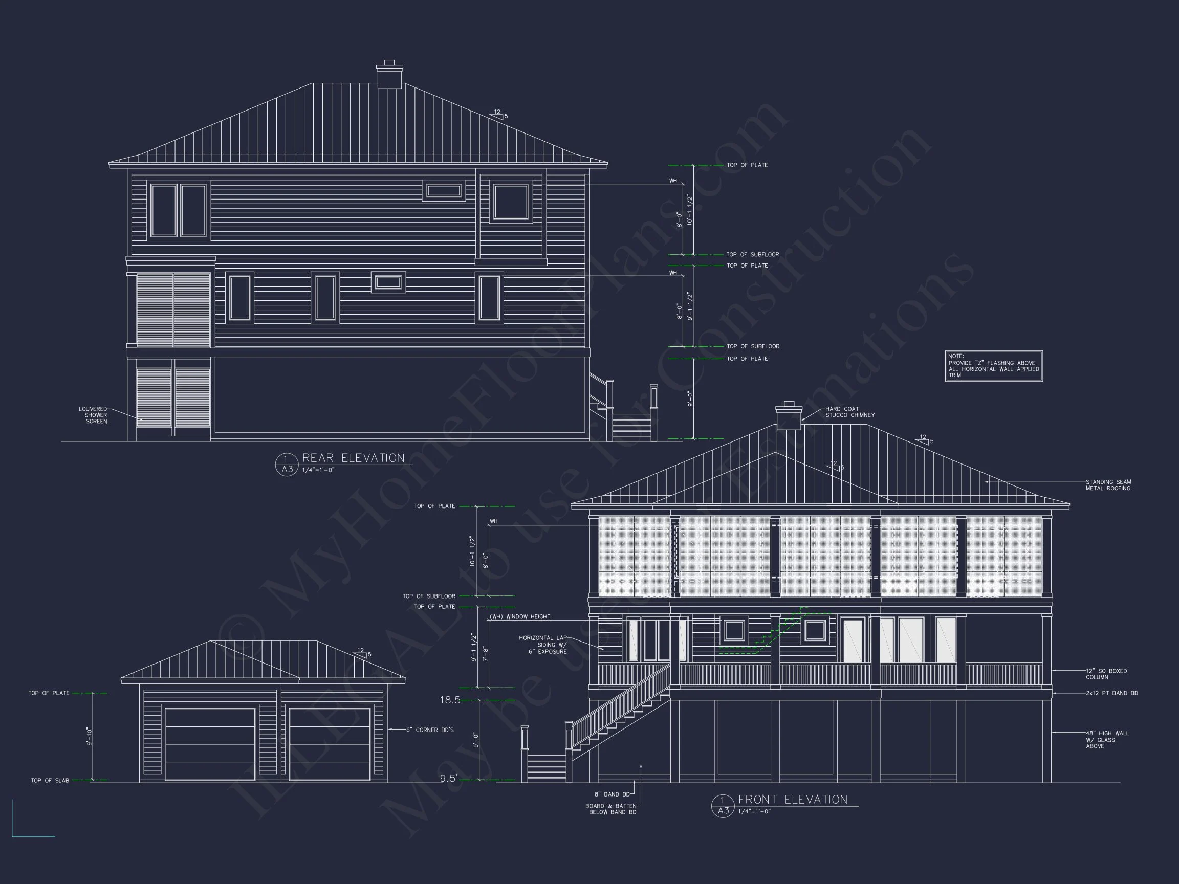 Beach house Floor Plan with CAD Designs & Open Layout Features