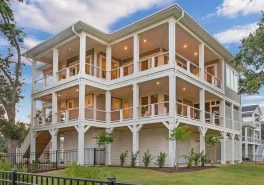 Beach house Floor Plan with CAD Designs & Open Layout Features