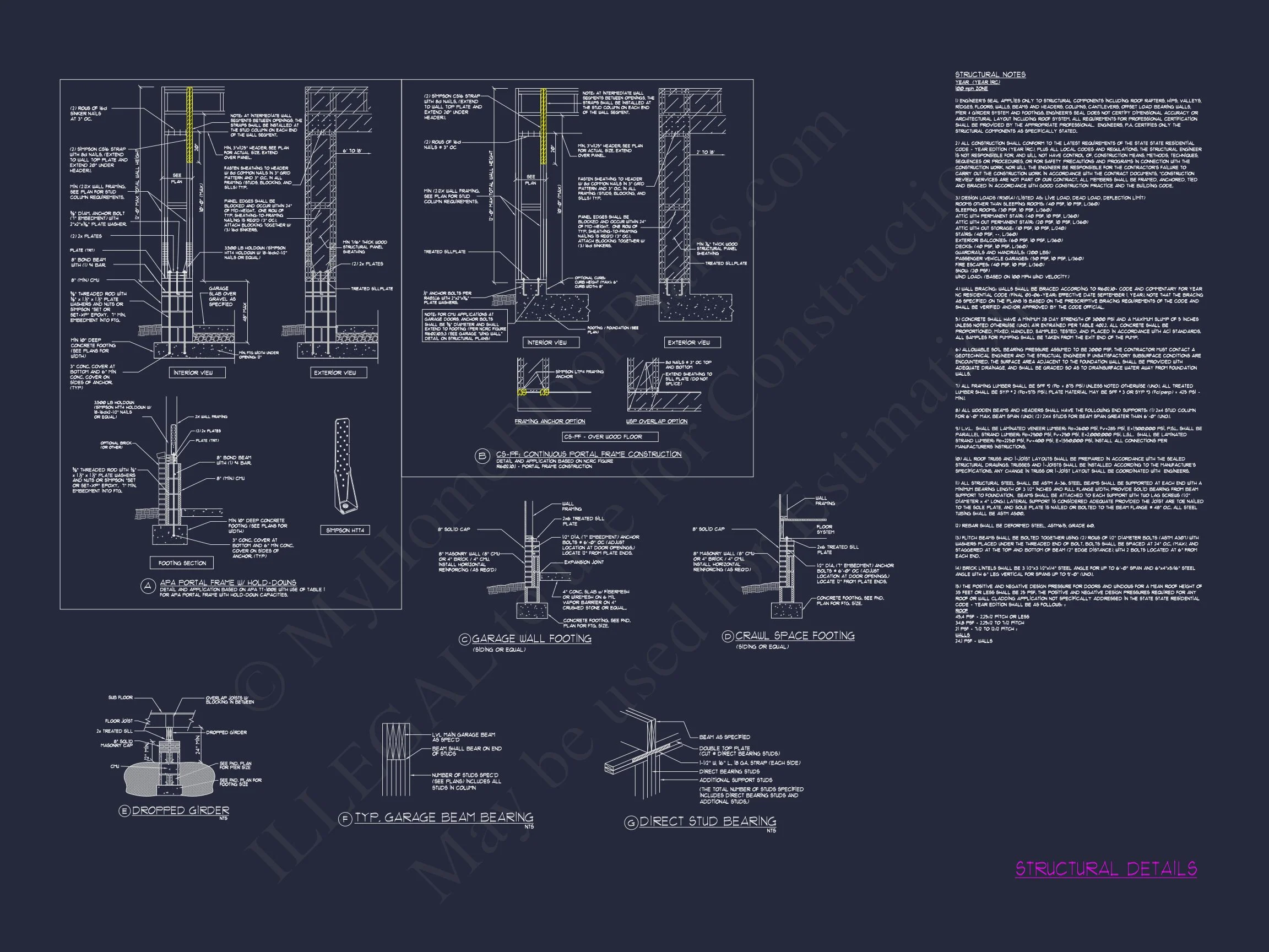 16-1558 HOUSE PLAN - Custom Craftsman House Plan with 5 Beds & 4 Baths in CAD Designs 15 Custom Craftsman house Plan with 5 Beds & 4 Baths in CAD Designs