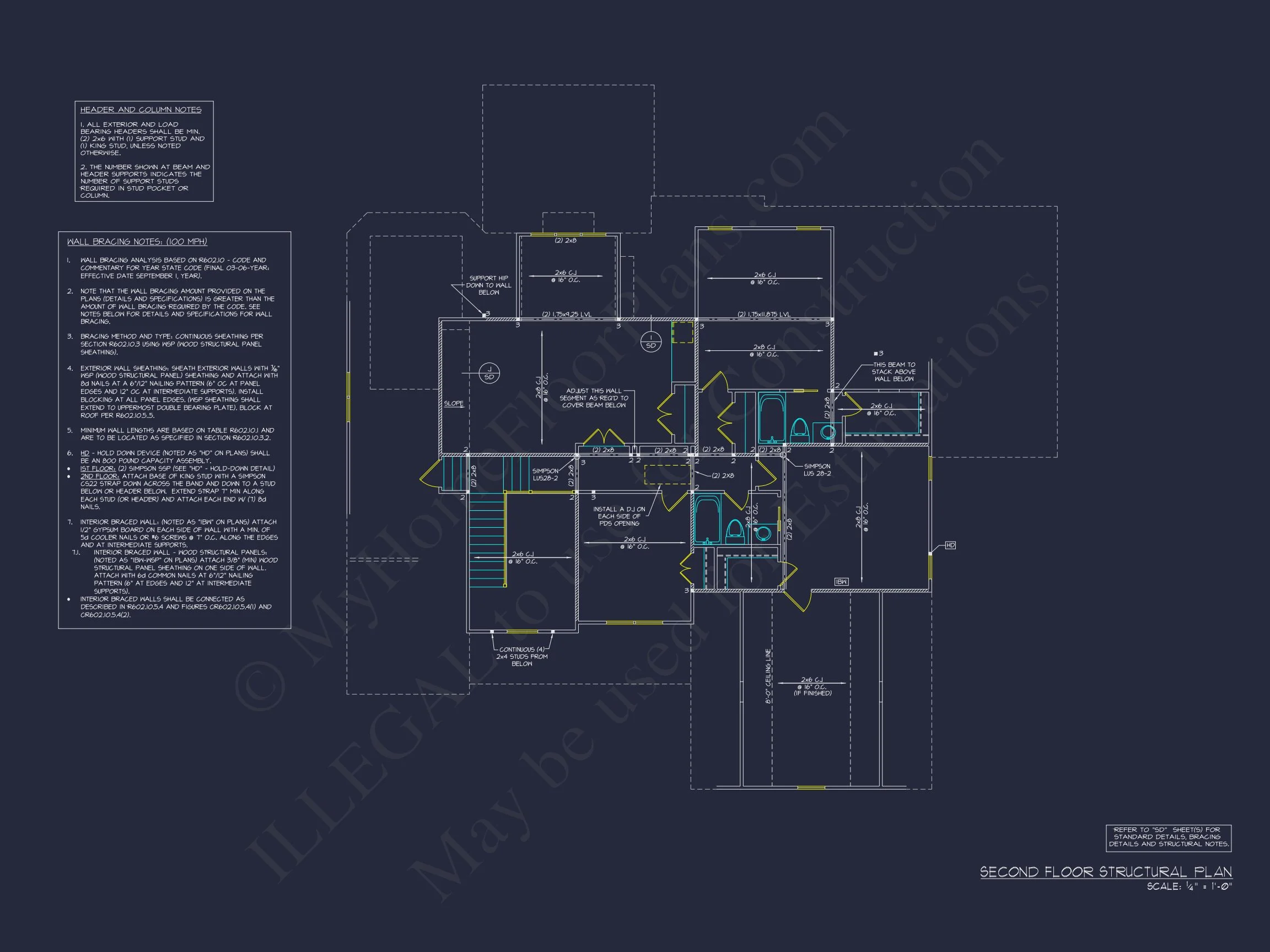 Traditional Craftsman house Plan with Spacious Floor Design