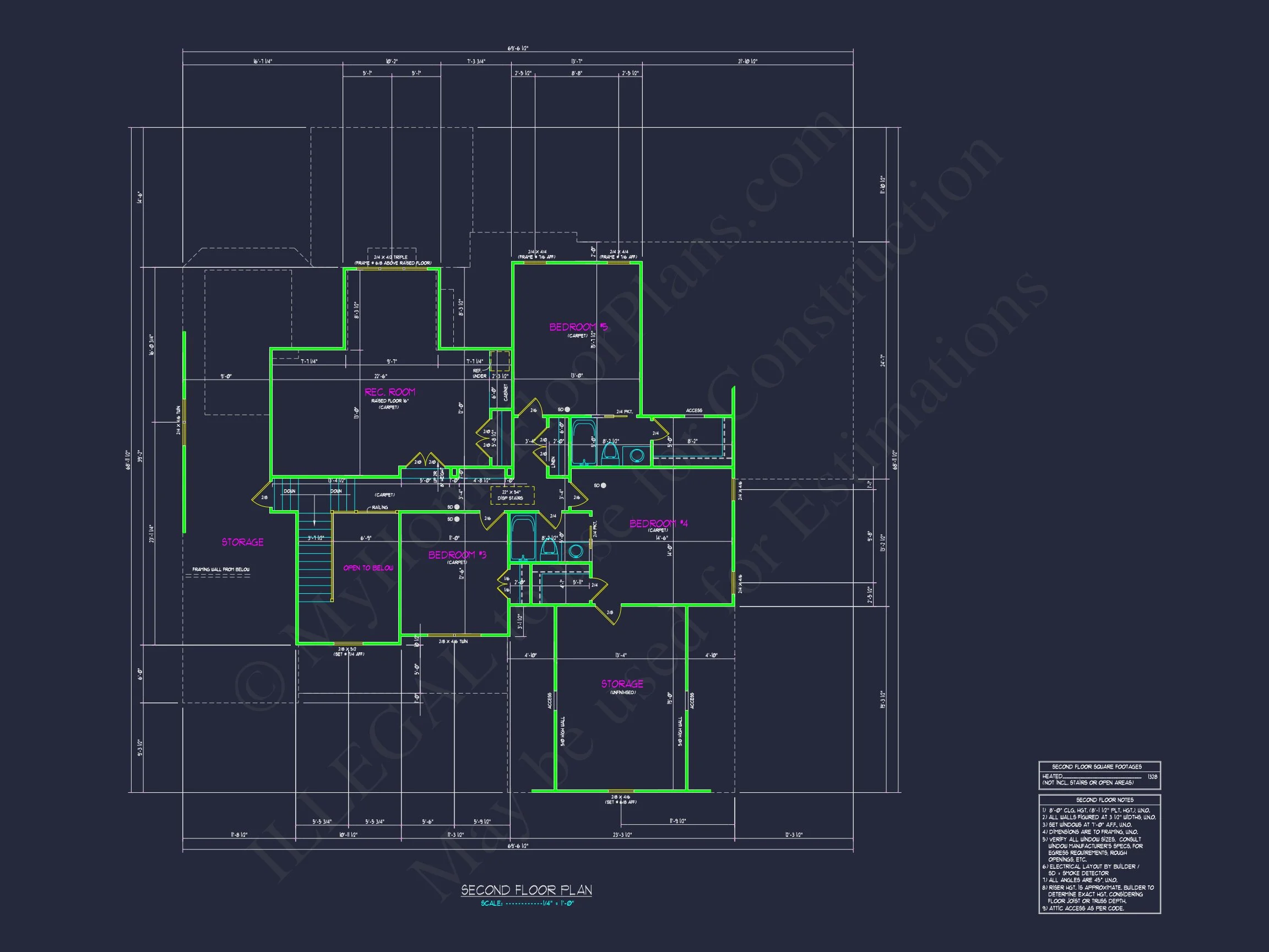 Traditional Craftsman house Plan with Spacious Floor Design