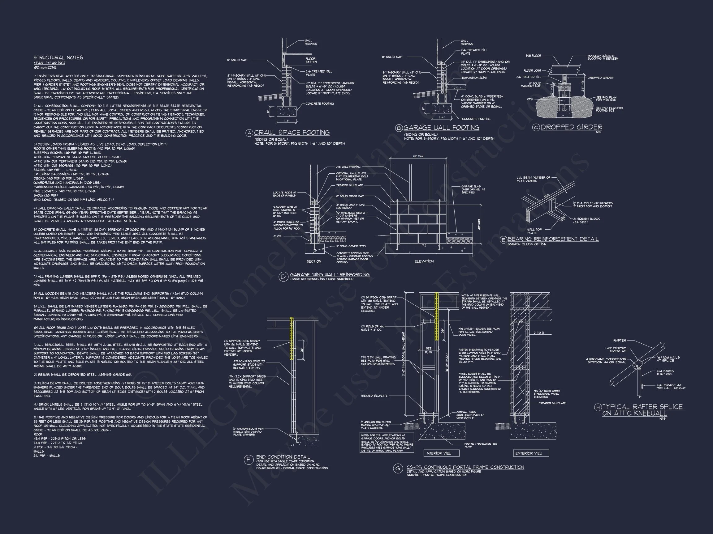 16-1246 HOUSE PLAN - Beautiful 2-Story House Blueprint with 5 Bedrooms & 3-Car Garage 41 Beautiful 2-Story house Blueprint with 5 Bedrooms & 3-Car Garage