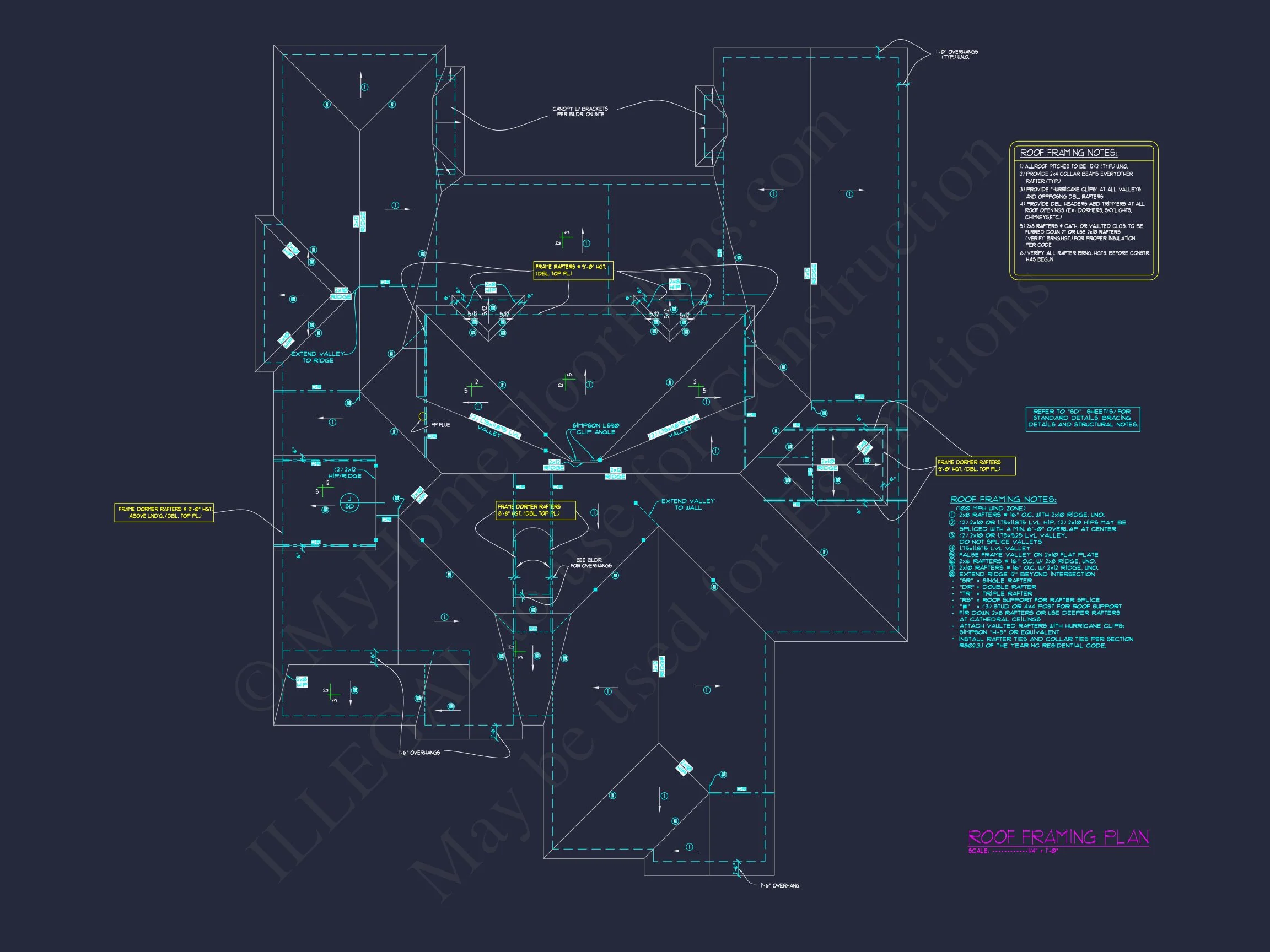 16-1125 HOUSE PLAN - Exquisite House Plan with 5 Beds, 4 Baths, 2 Floors, & CAD Designs 15 Exquisite house Plan with 5 Beds, 4 Baths, 2 Floors, & CAD Designs