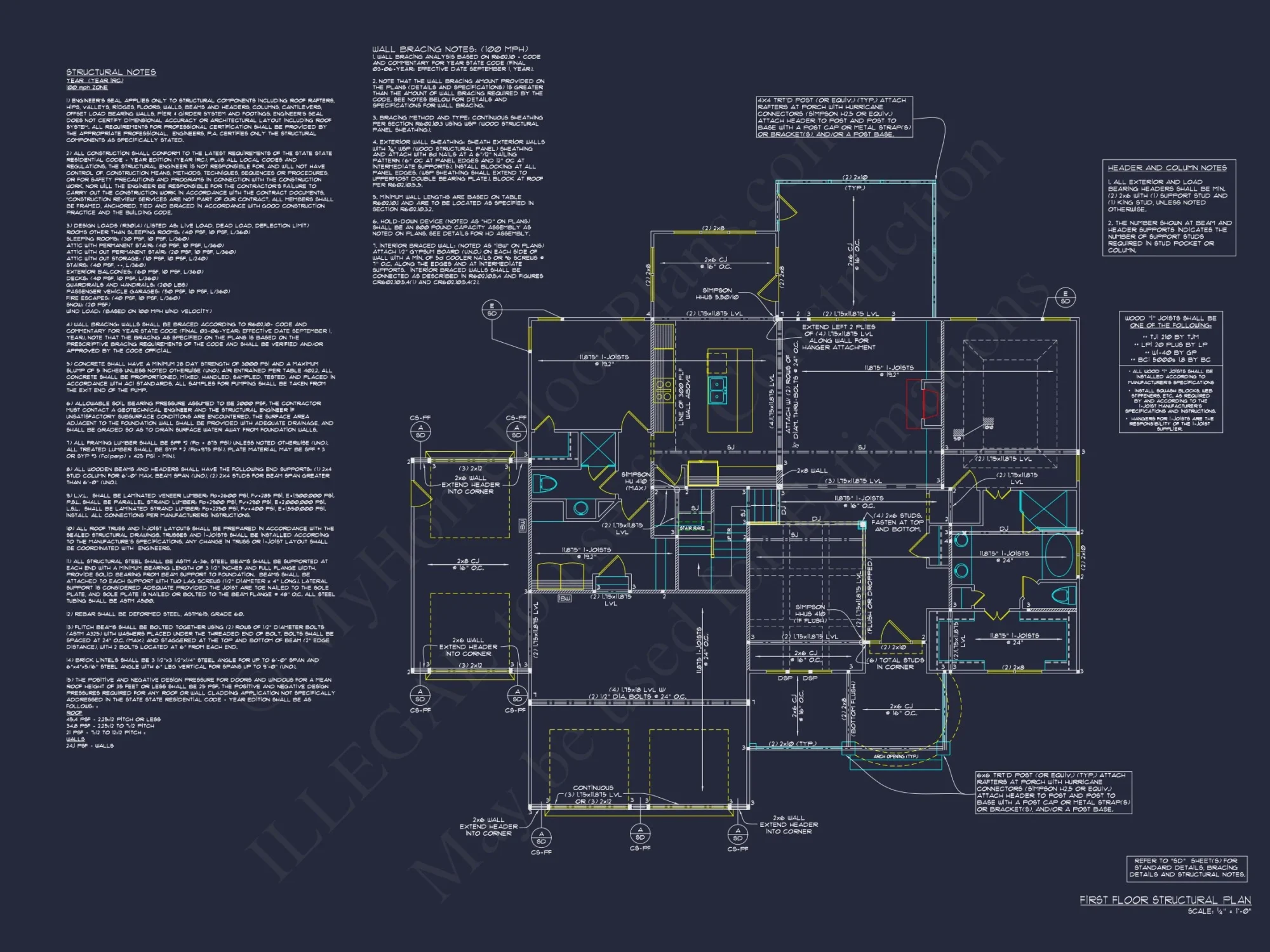 Craftsman-Style house Plan: Spacious 4 Bed, 4 Bath Designs