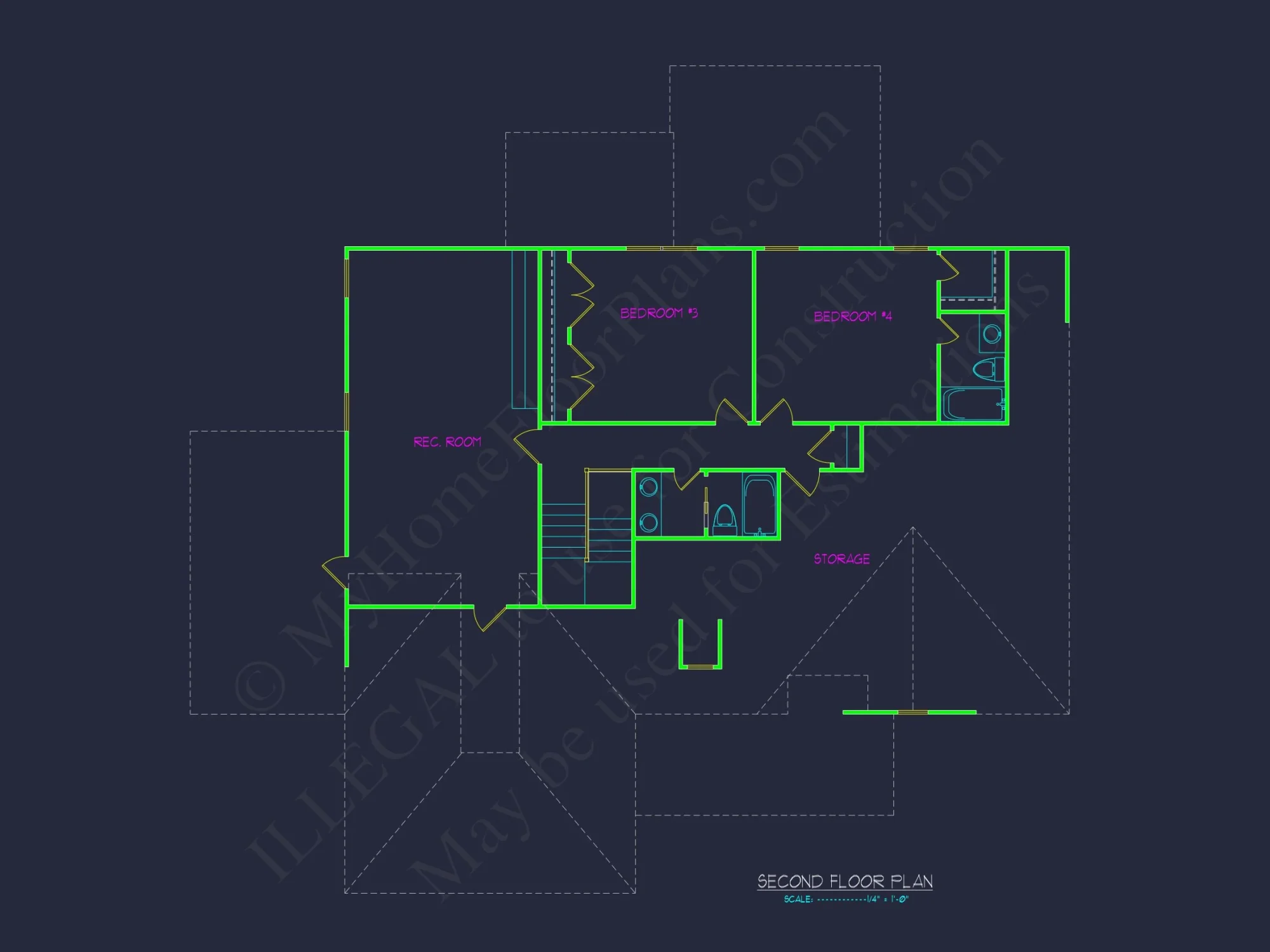 Craftsman-Style house Plan: Spacious 4 Bed, 4 Bath Designs