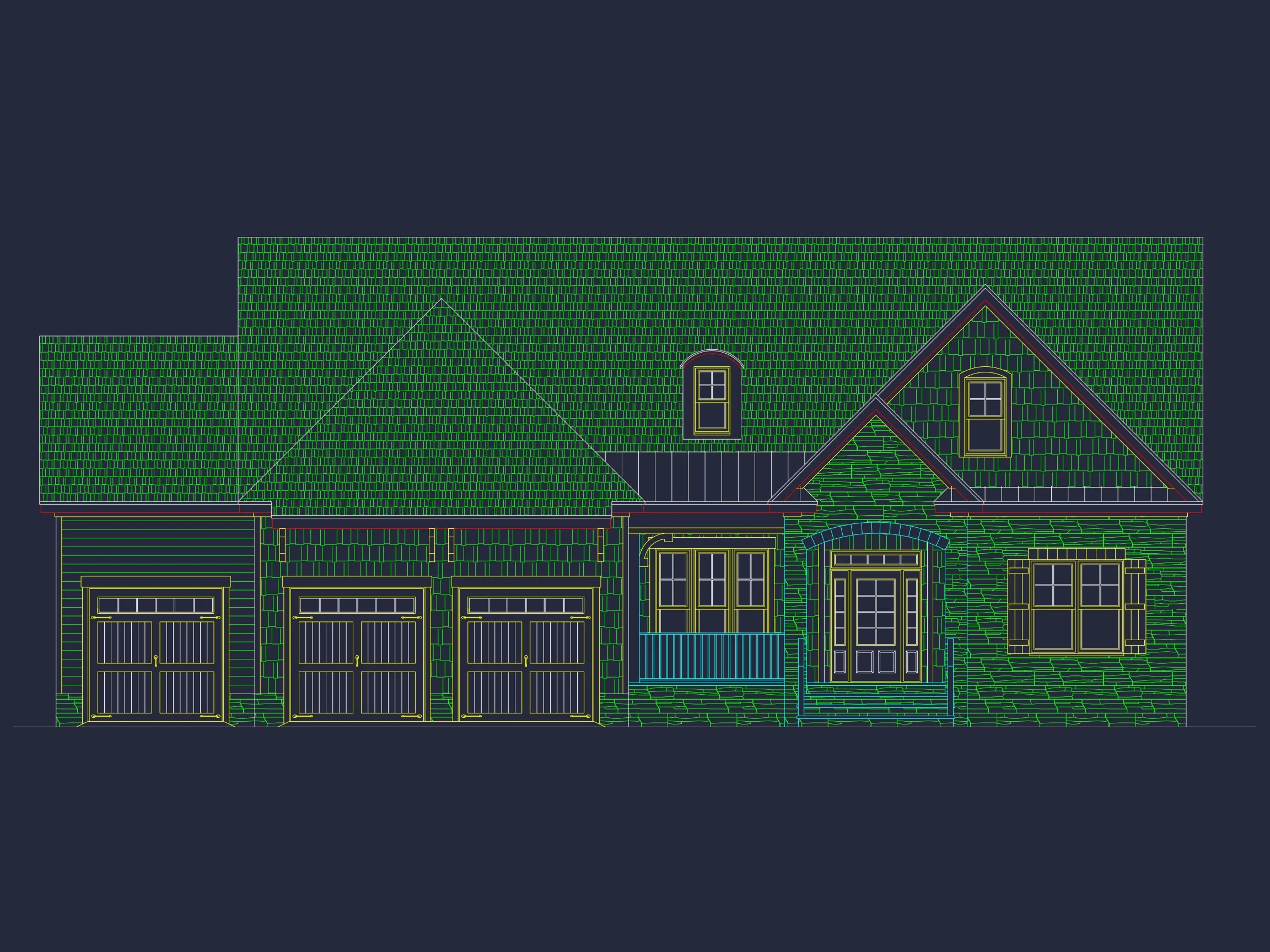 Craftsman-Style house Plan: Spacious 4 Bed, 4 Bath Designs
