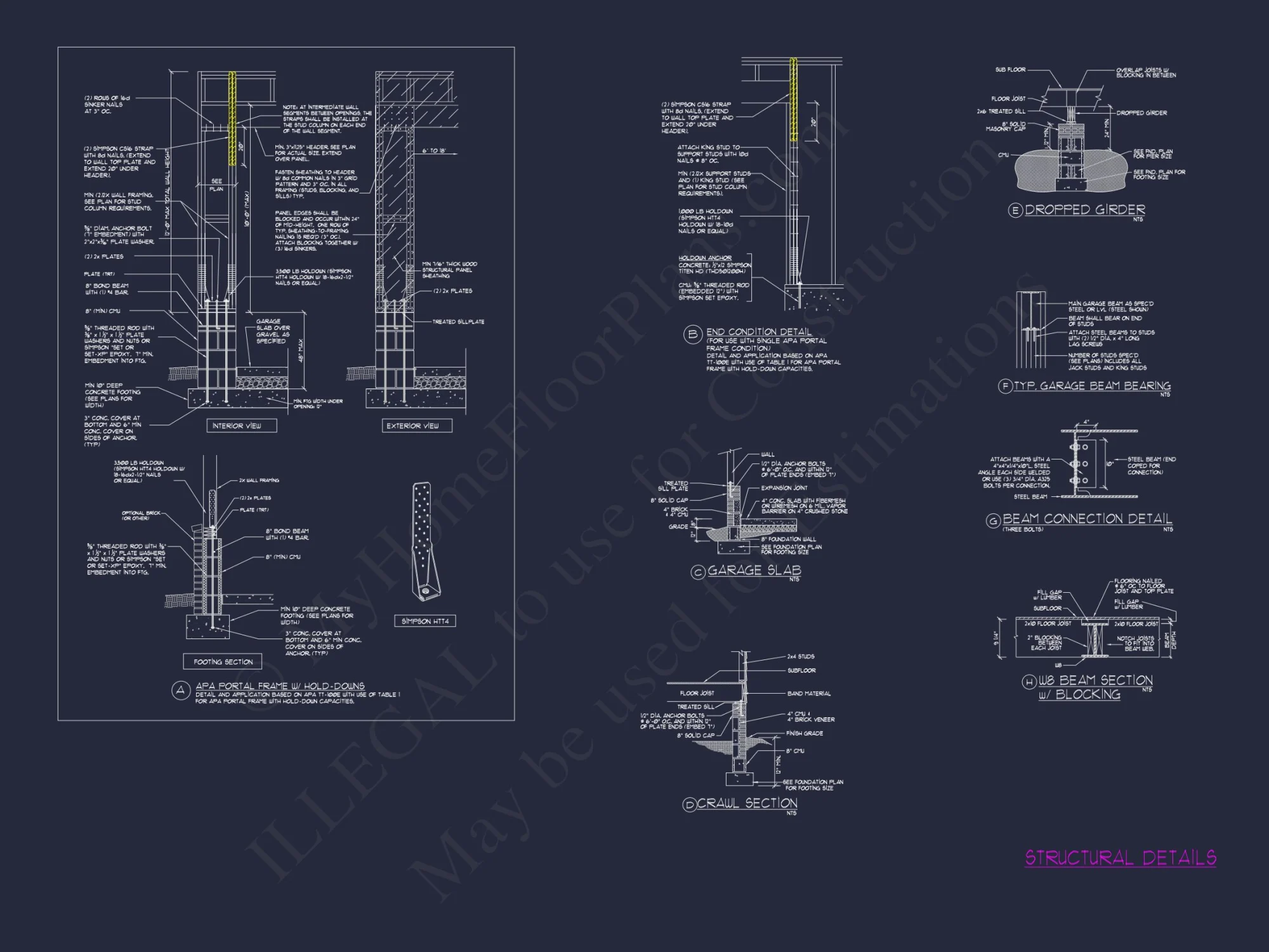 Elegant house Plan: Floor Designs and Architectural Blueprint