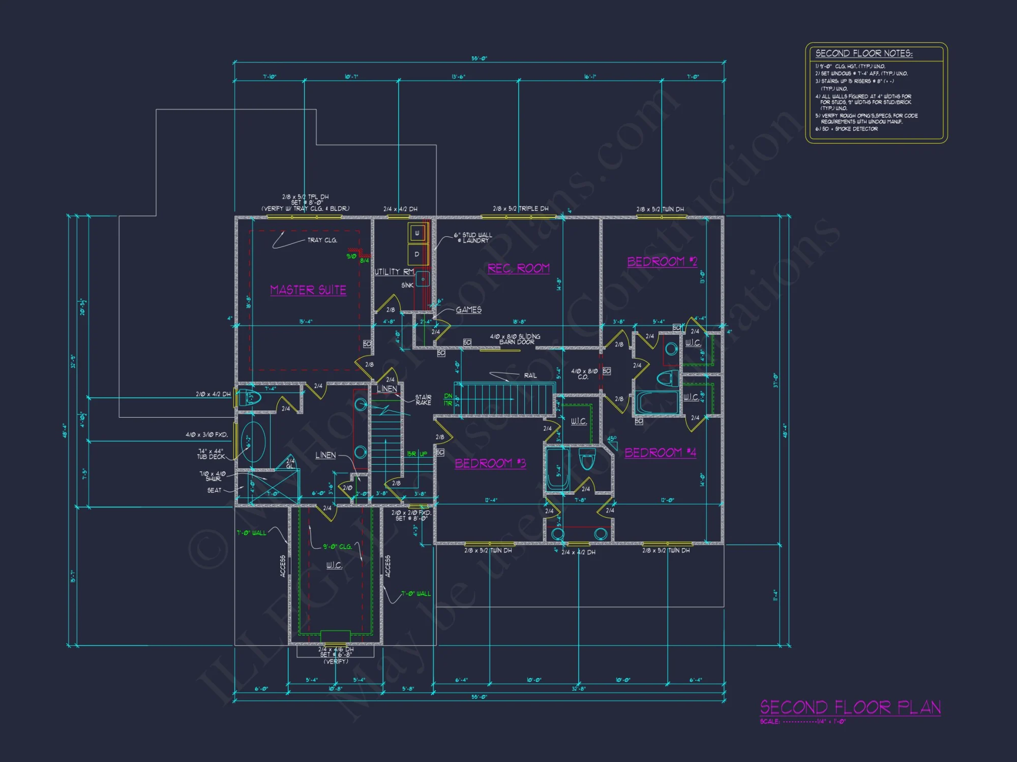 Elegant house Plan: Floor Designs and Architectural Blueprint