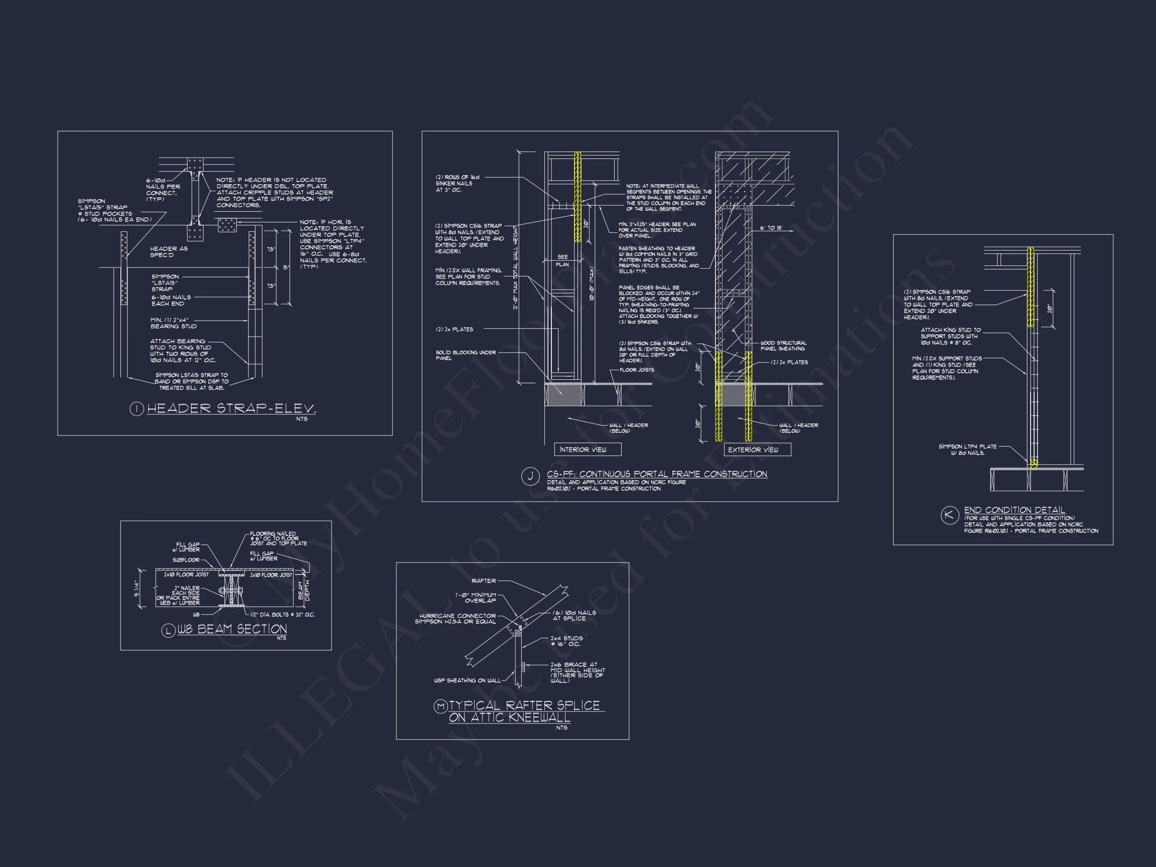 Modern Beach House Blueprint with 3 Floors & Coastal Designs
