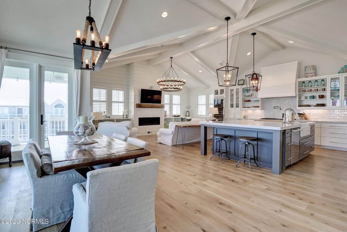 Modern Beach House Blueprint with 3 Floors & Coastal Designs