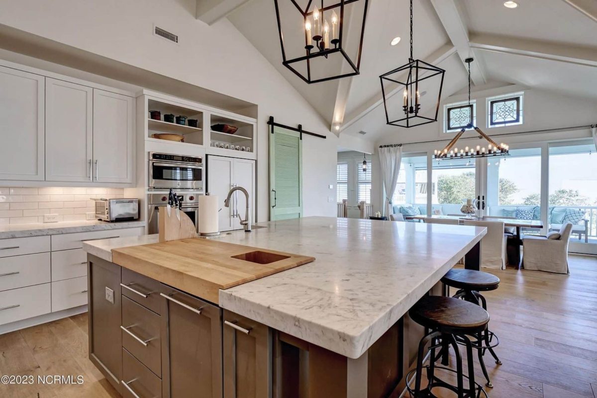 Modern Beach House Blueprint with 3 Floors & Coastal Designs