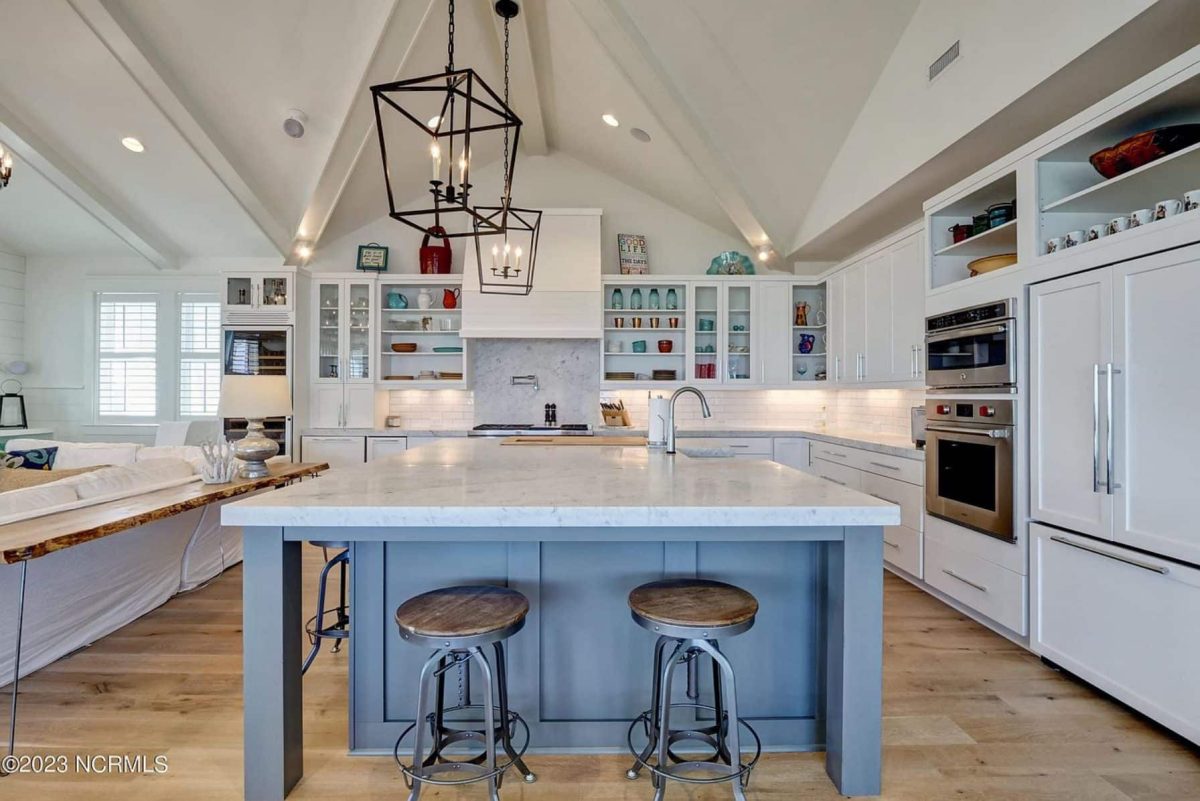 Modern Beach House Blueprint with 3 Floors & Coastal Designs