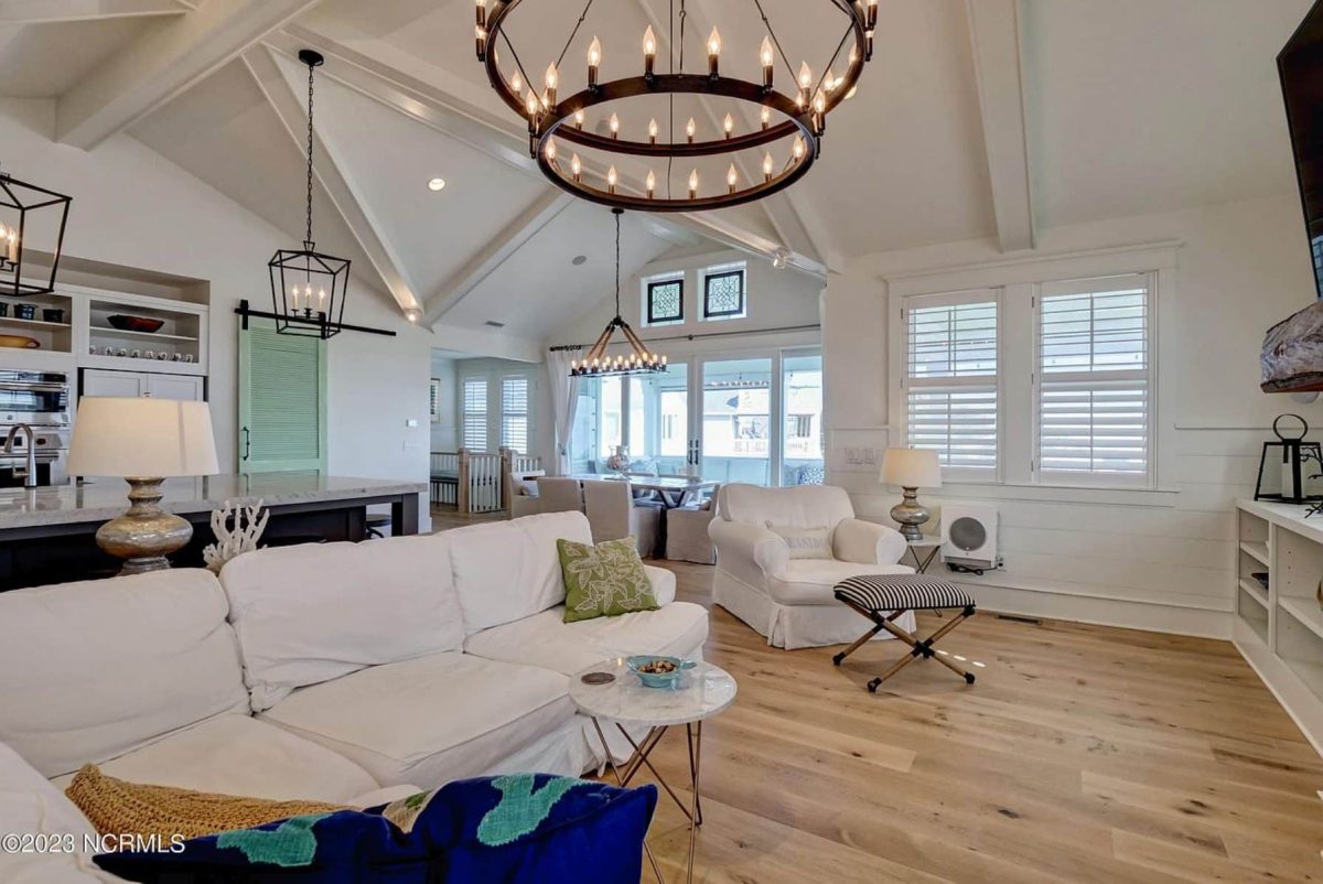 Modern Beach House Blueprint with 3 Floors & Coastal Designs