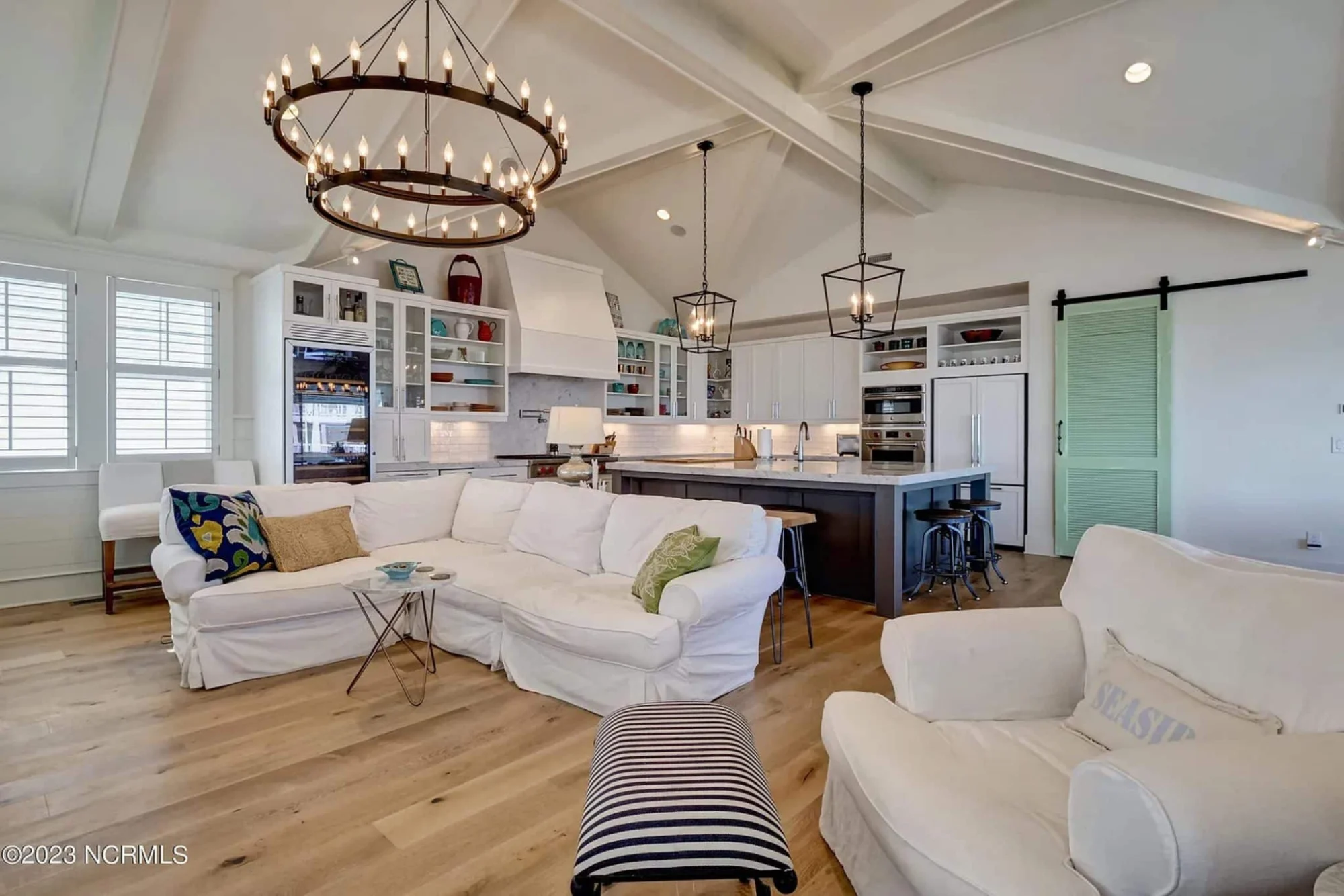 Modern Beach House Blueprint with 3 Floors & Coastal Designs