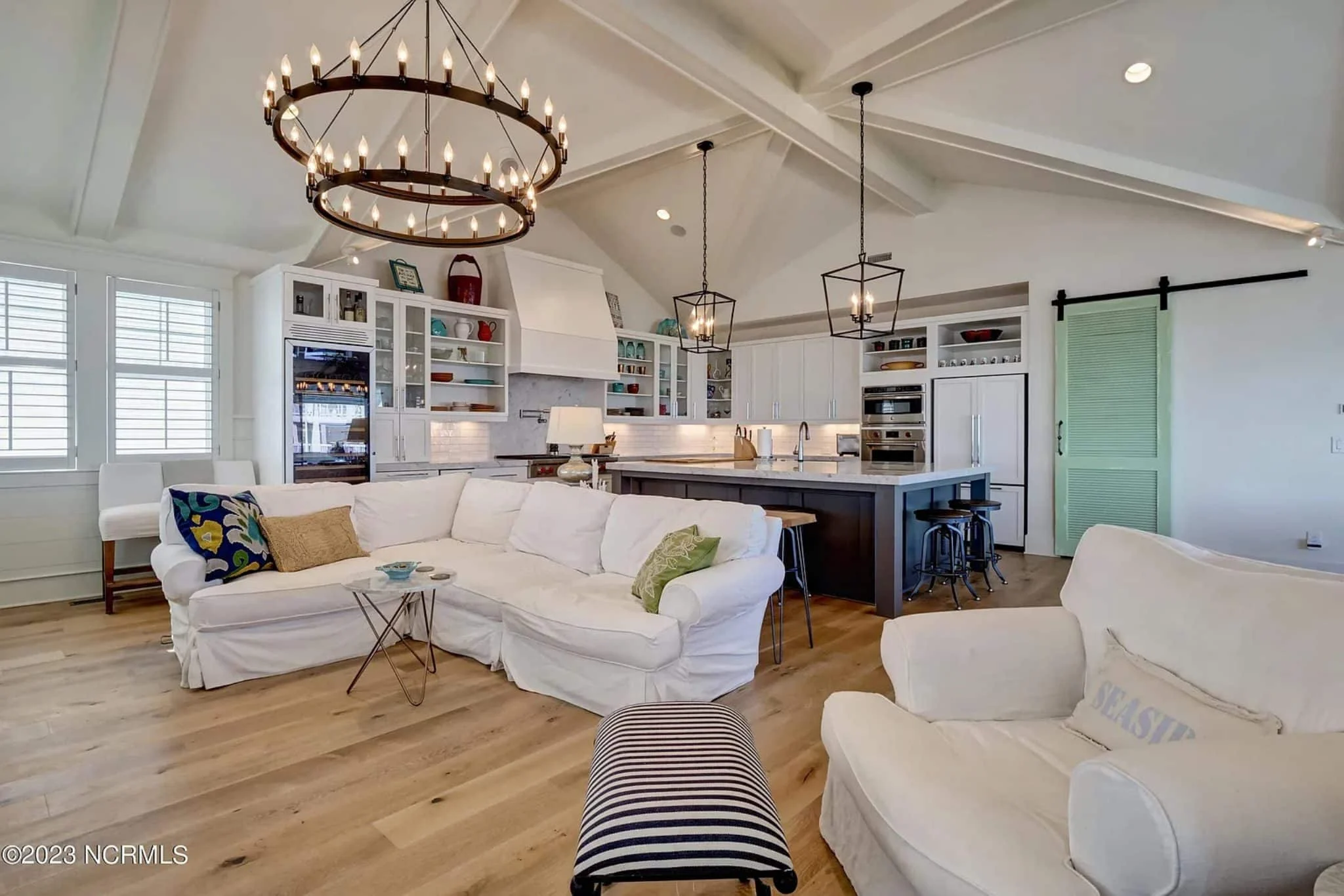 Modern Beach House Blueprint with 3 Floors & Coastal Designs