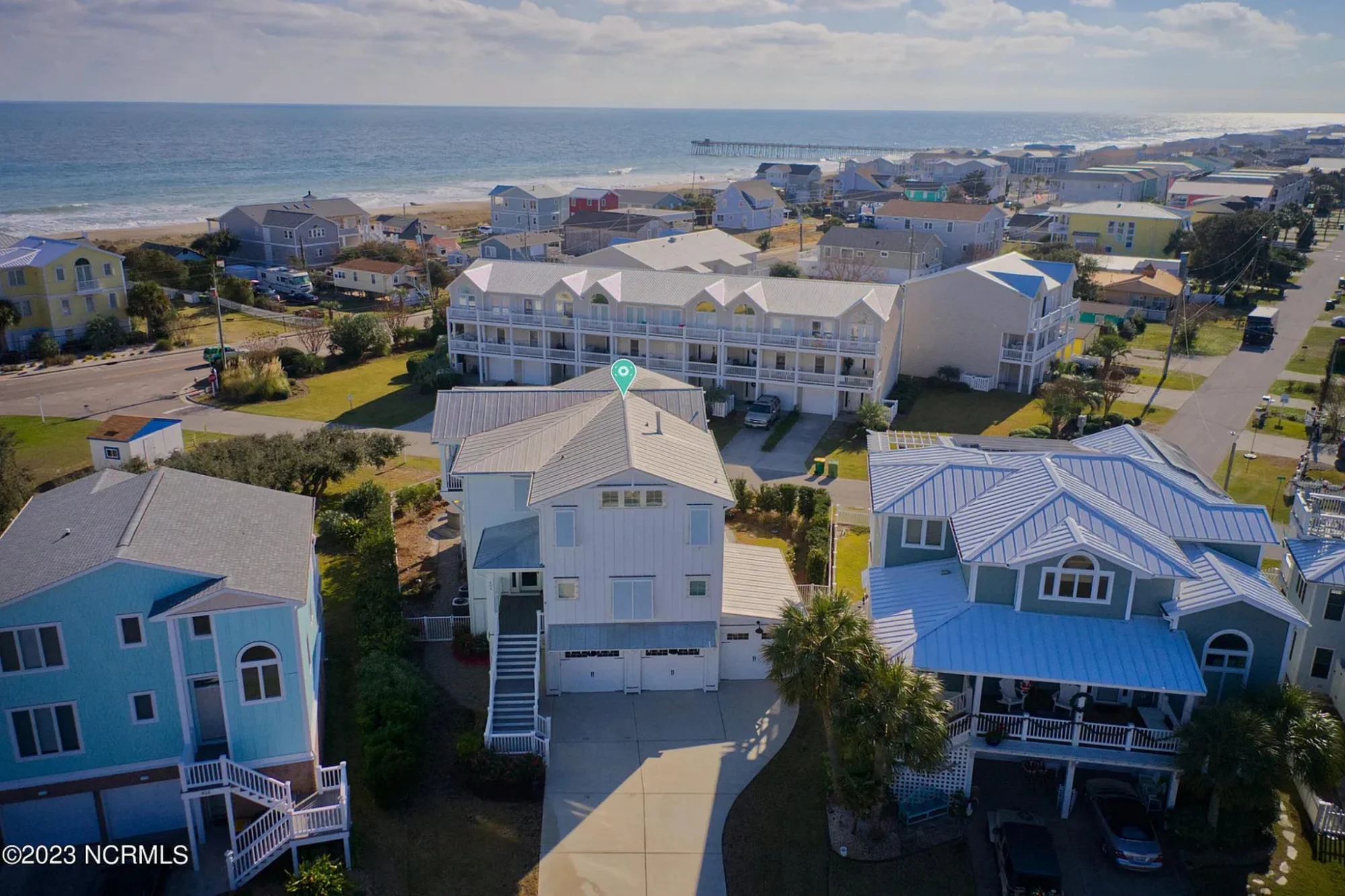 Modern Beach House Blueprint with 3 Floors & Coastal Designs