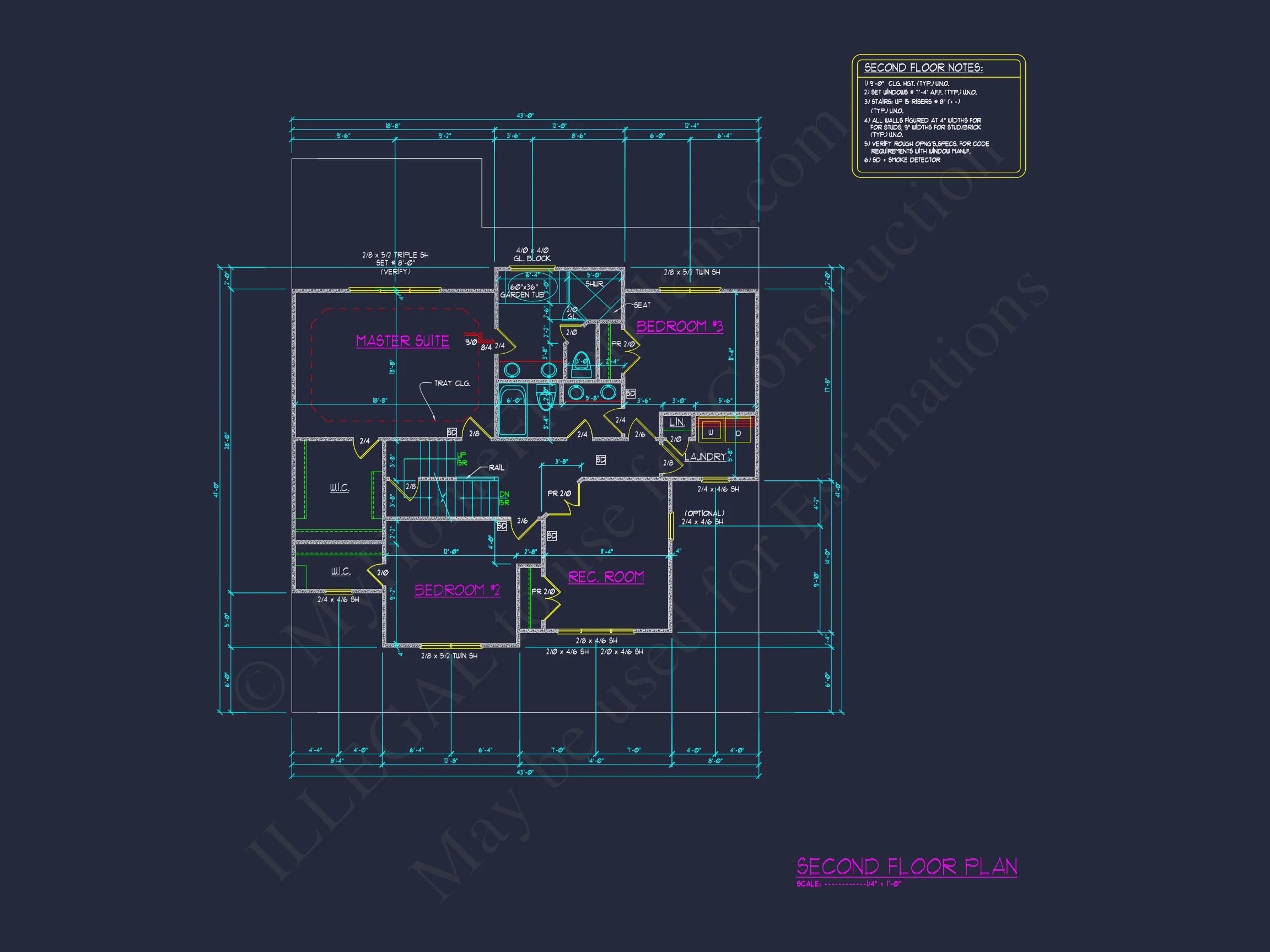 Modern Suburban house Plan with 3 Stories and Flexible Designs