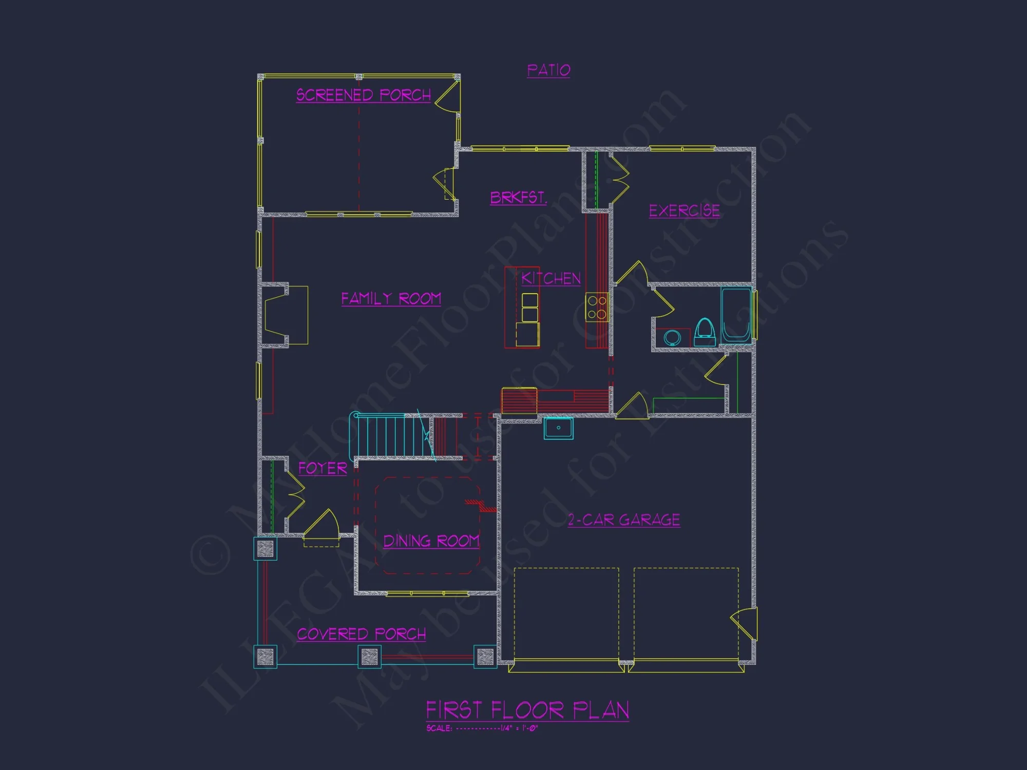 Modern Suburban house Plan with 3 Stories and Flexible Designs