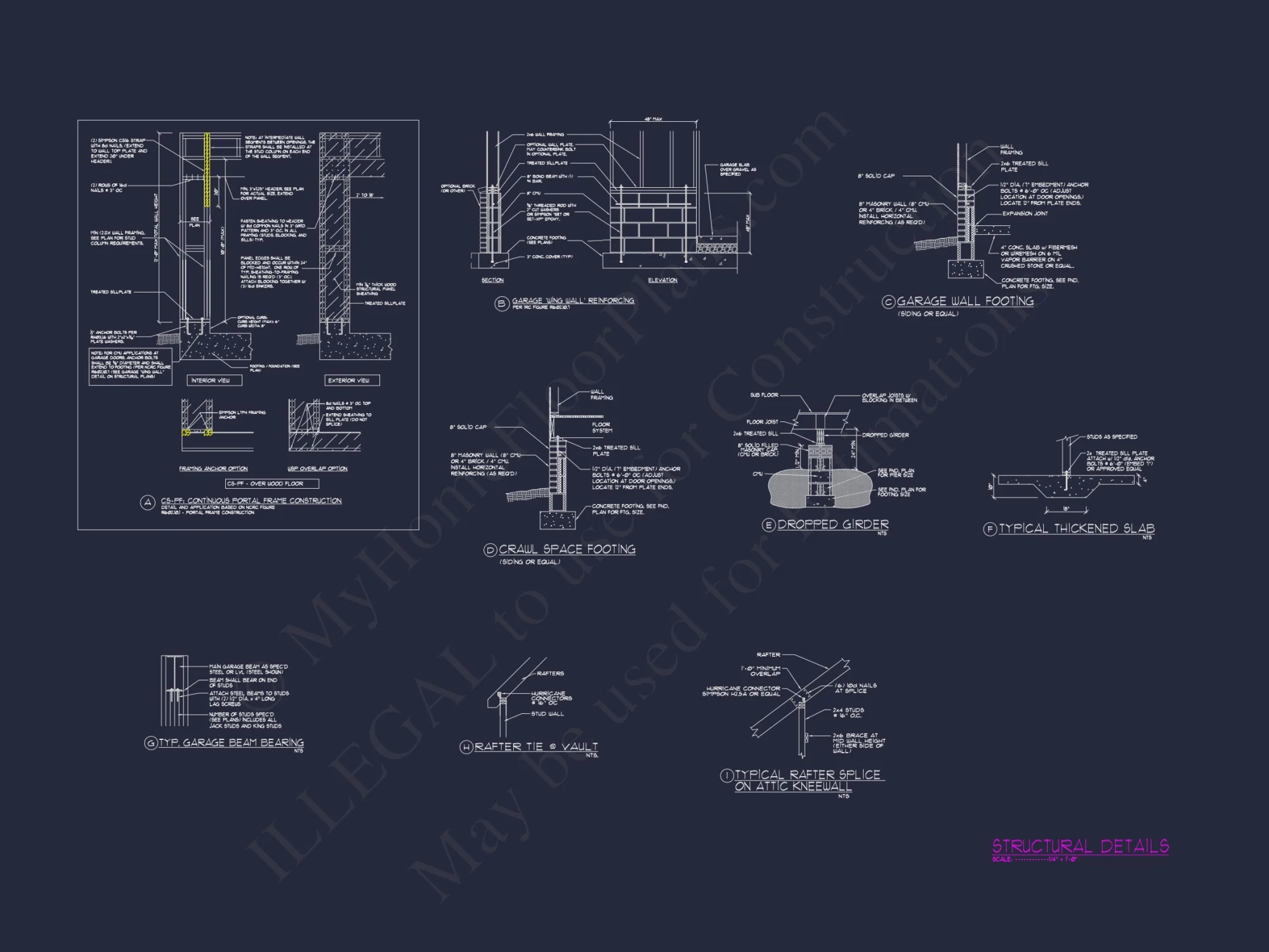 Colonial Revival house Plan with Spacious Design and CAD Blueprint