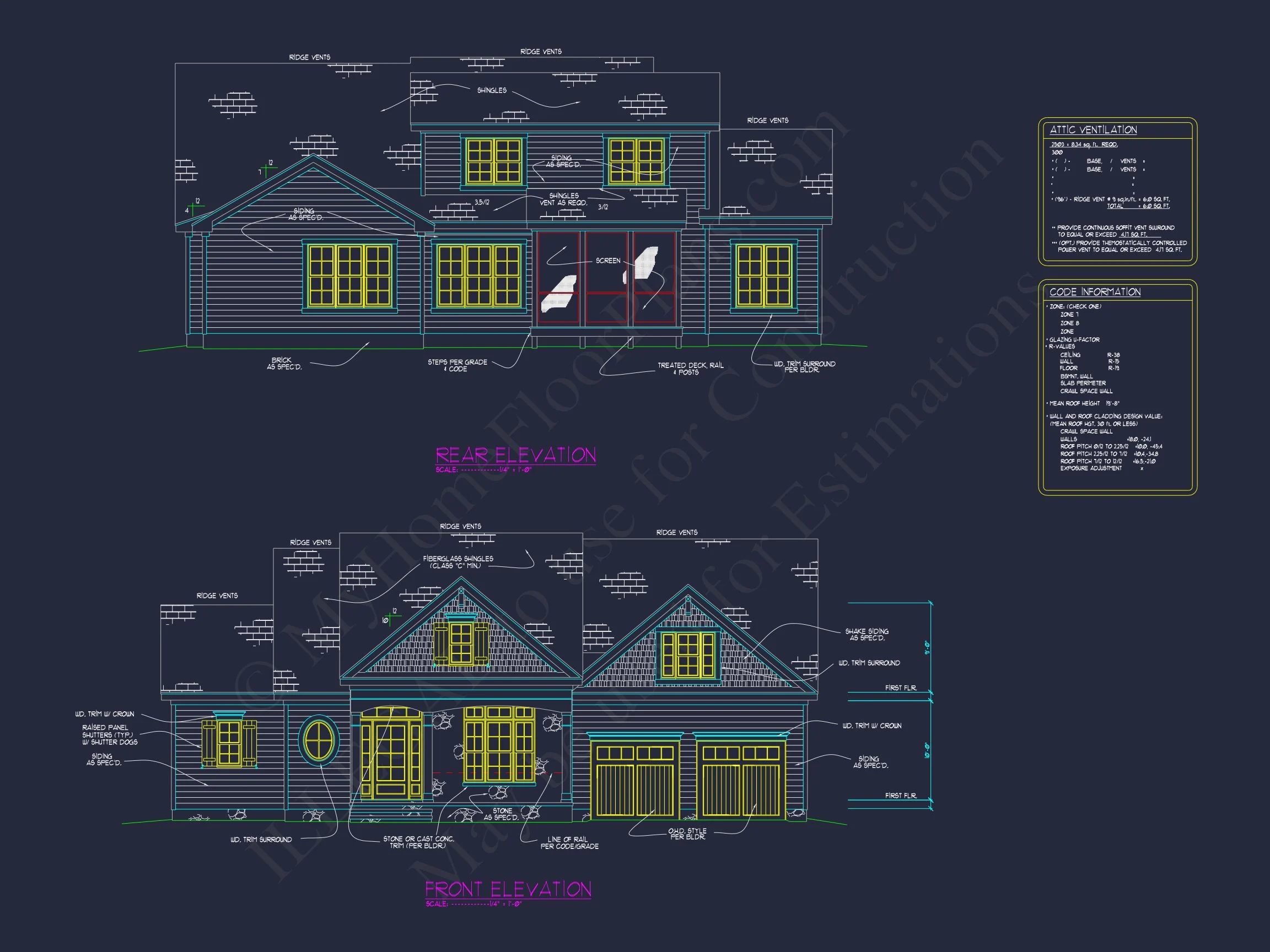 Beautiful house Plan with 4 Beds, 2 Stories, and Open Layout