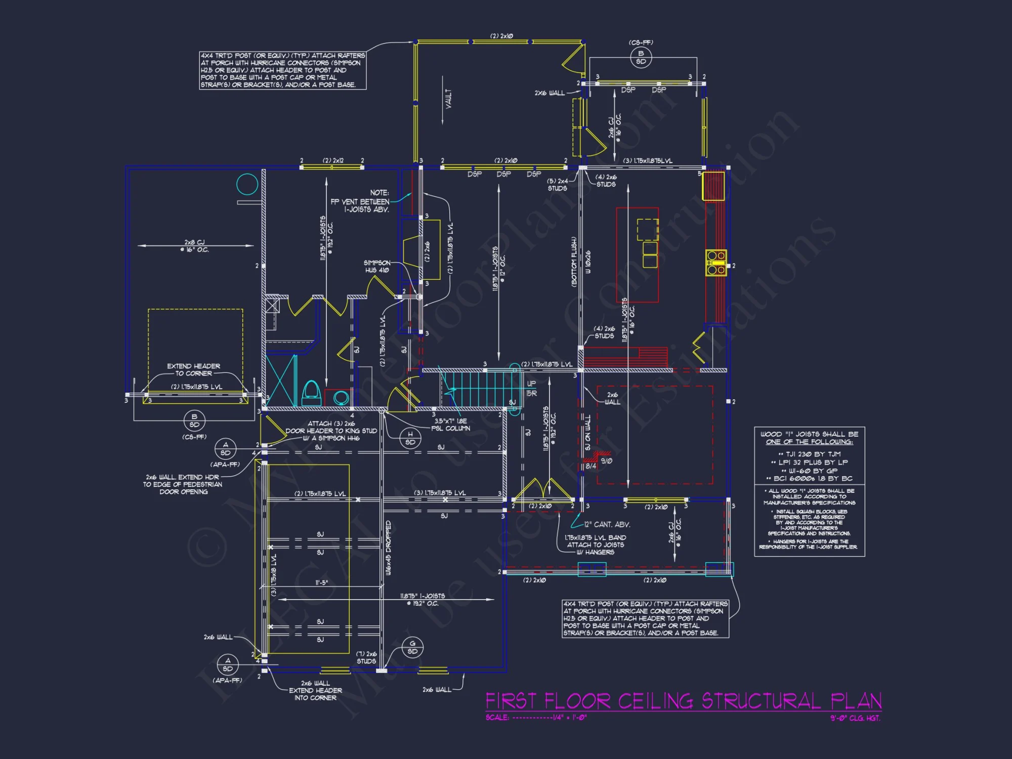 Modern Craftsman house Plan with 3D Floor Plans and CAD Designs
