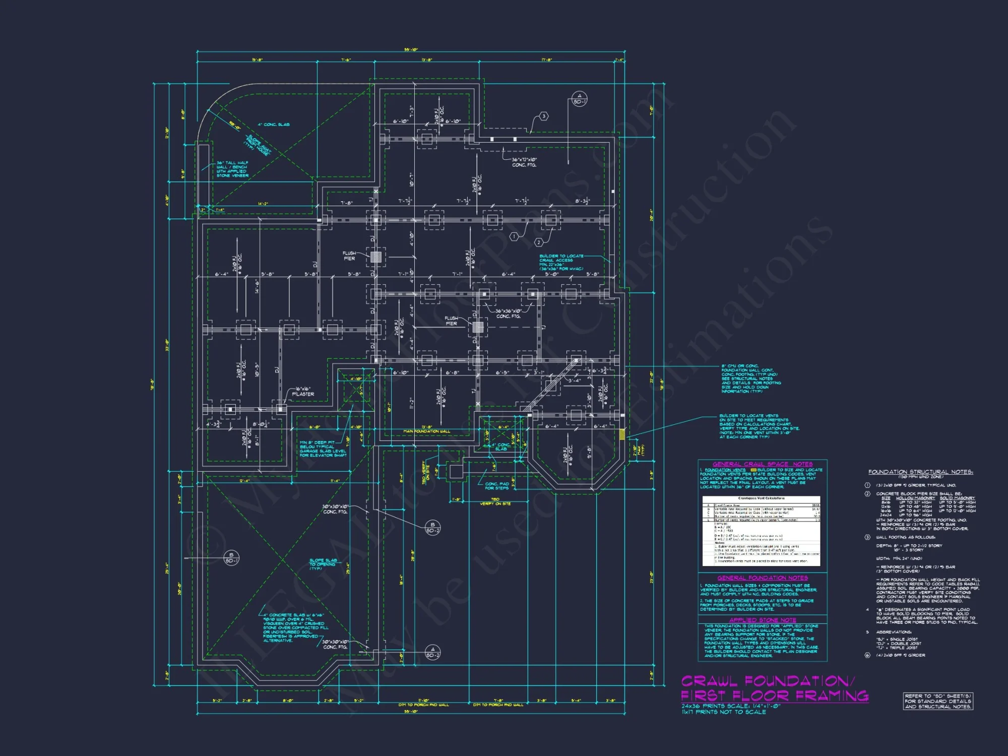 Spacious 2.5-Story house Floor Plan with Modern CAD Designs