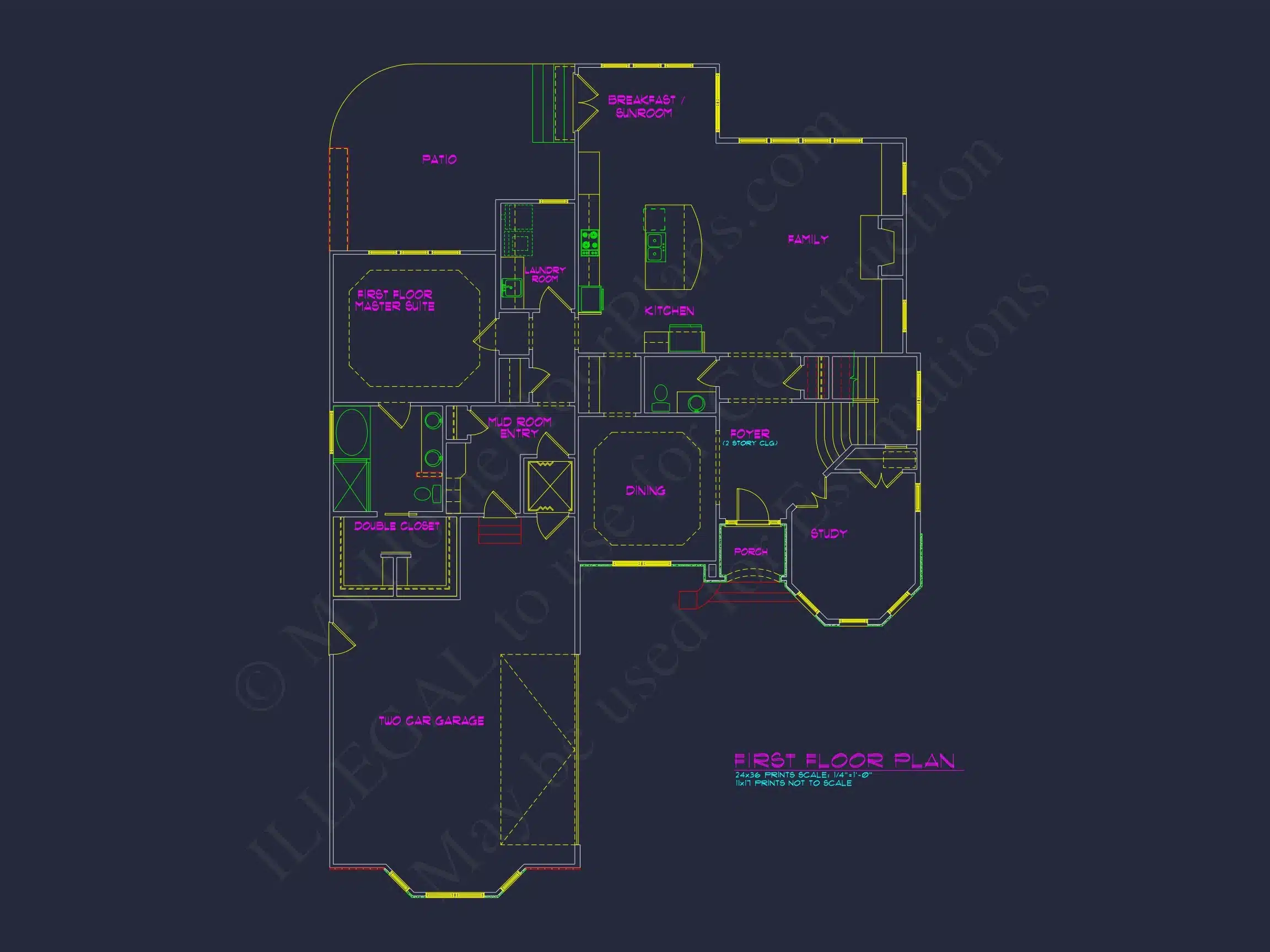 14-1894 HOUSE PLAN - Spacious 2.5-Story House Floor Plan with Modern CAD Designs 7 Spacious 2.5-Story house Floor Plan with Modern CAD Designs