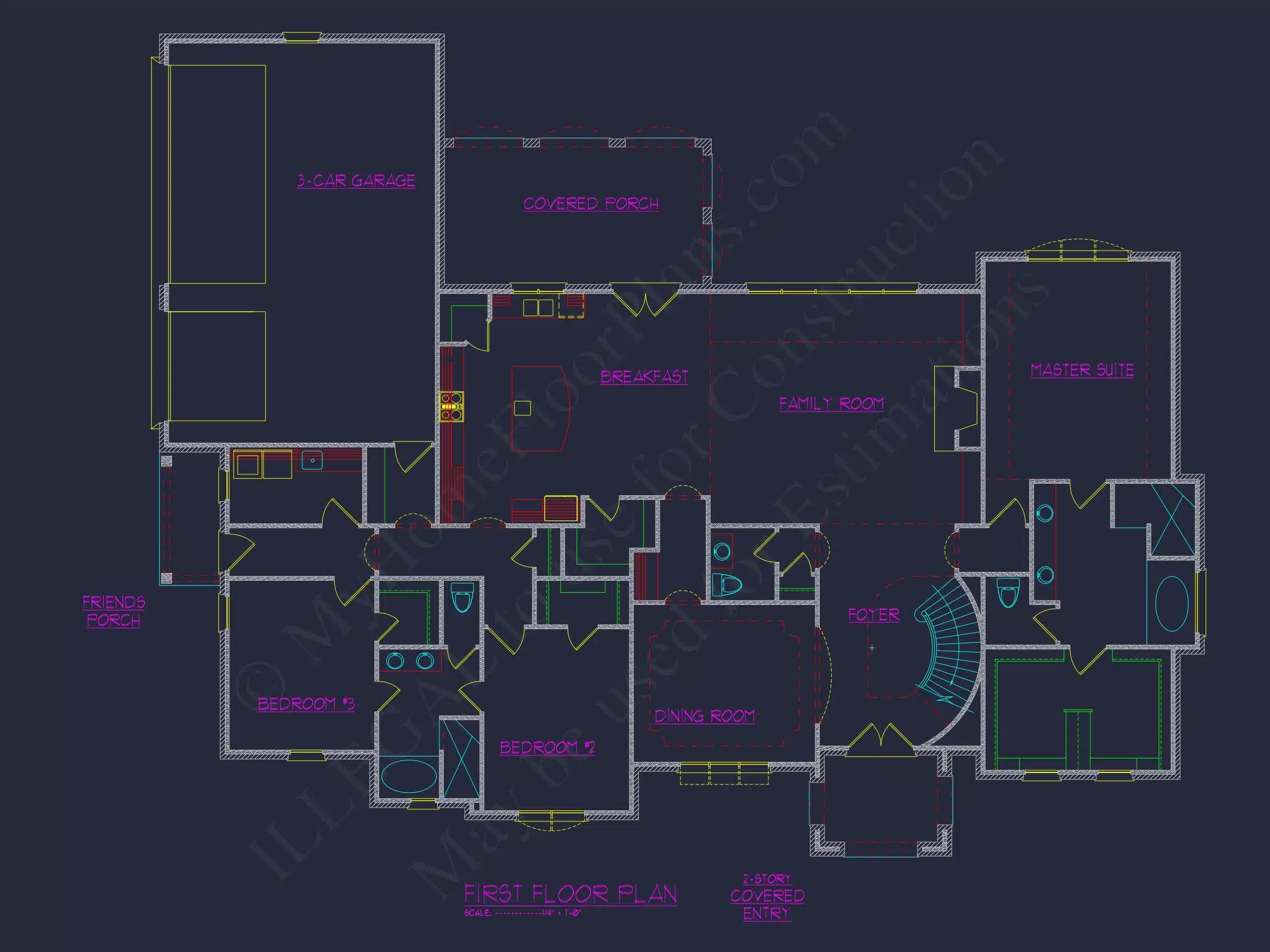 Modern Suburban house Plan with Spacious Design Features