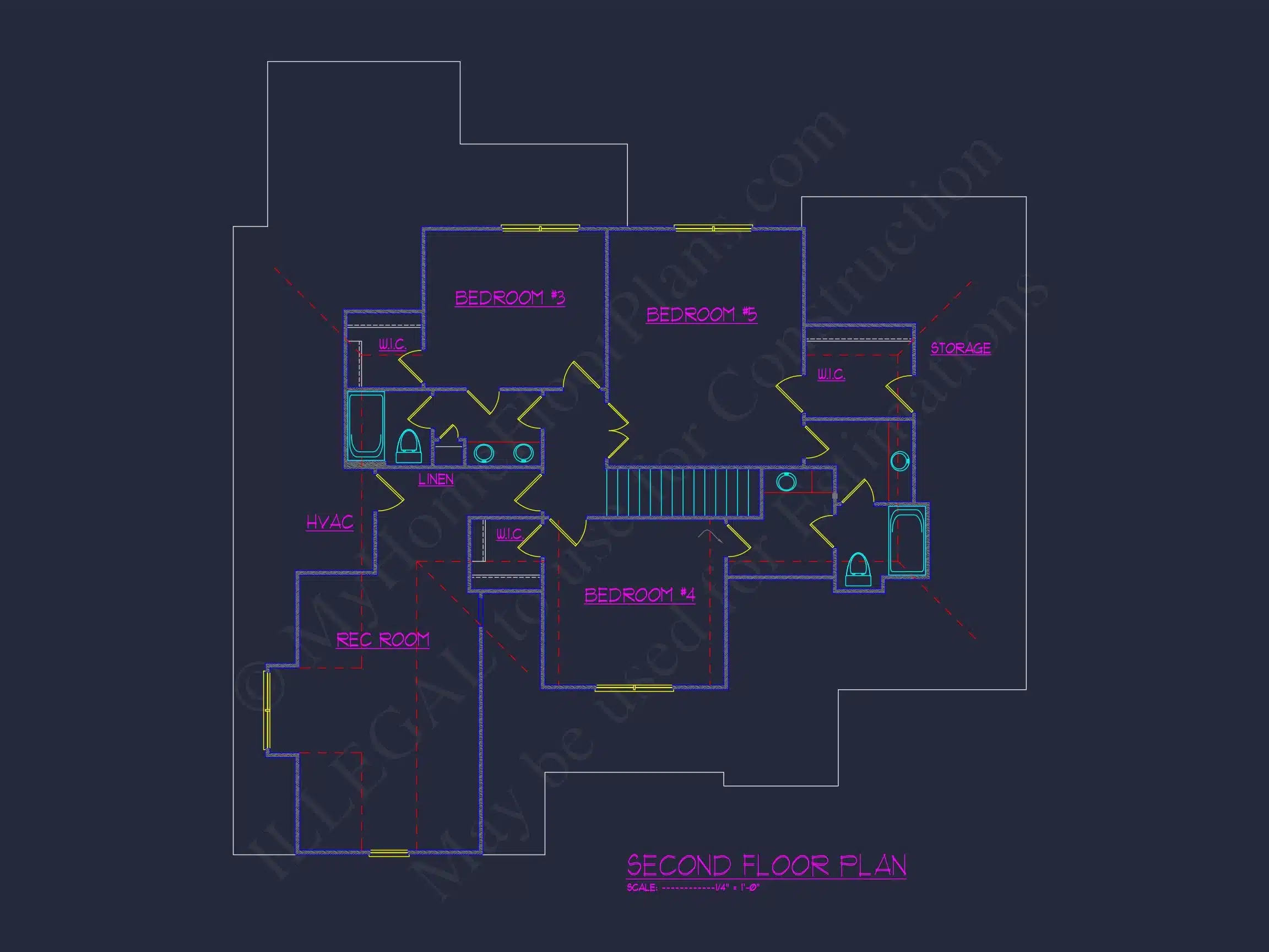 Elegant Craftsman house Plan with Detailed Blueprints & CAD Designs