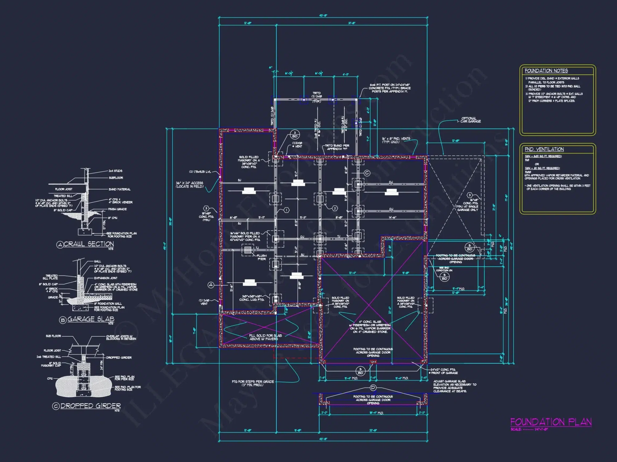 Elegant Mediterranean house Plan with 5 Beds, CAD & Designs