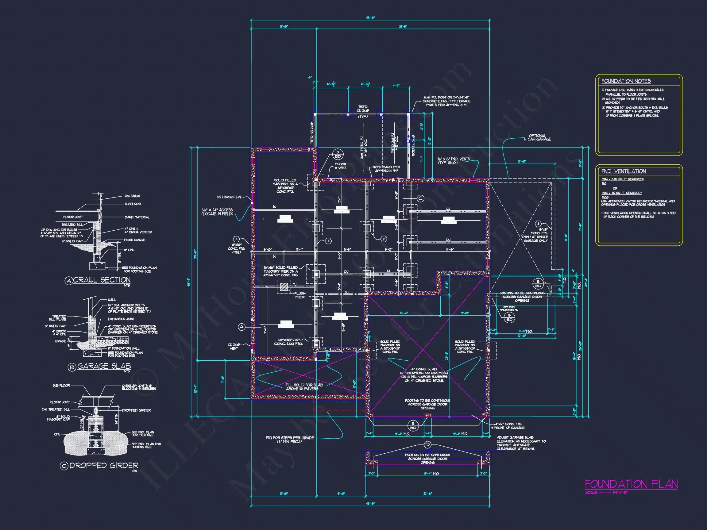 Elegant Mediterranean house Plan with 5 Beds, CAD & Designs