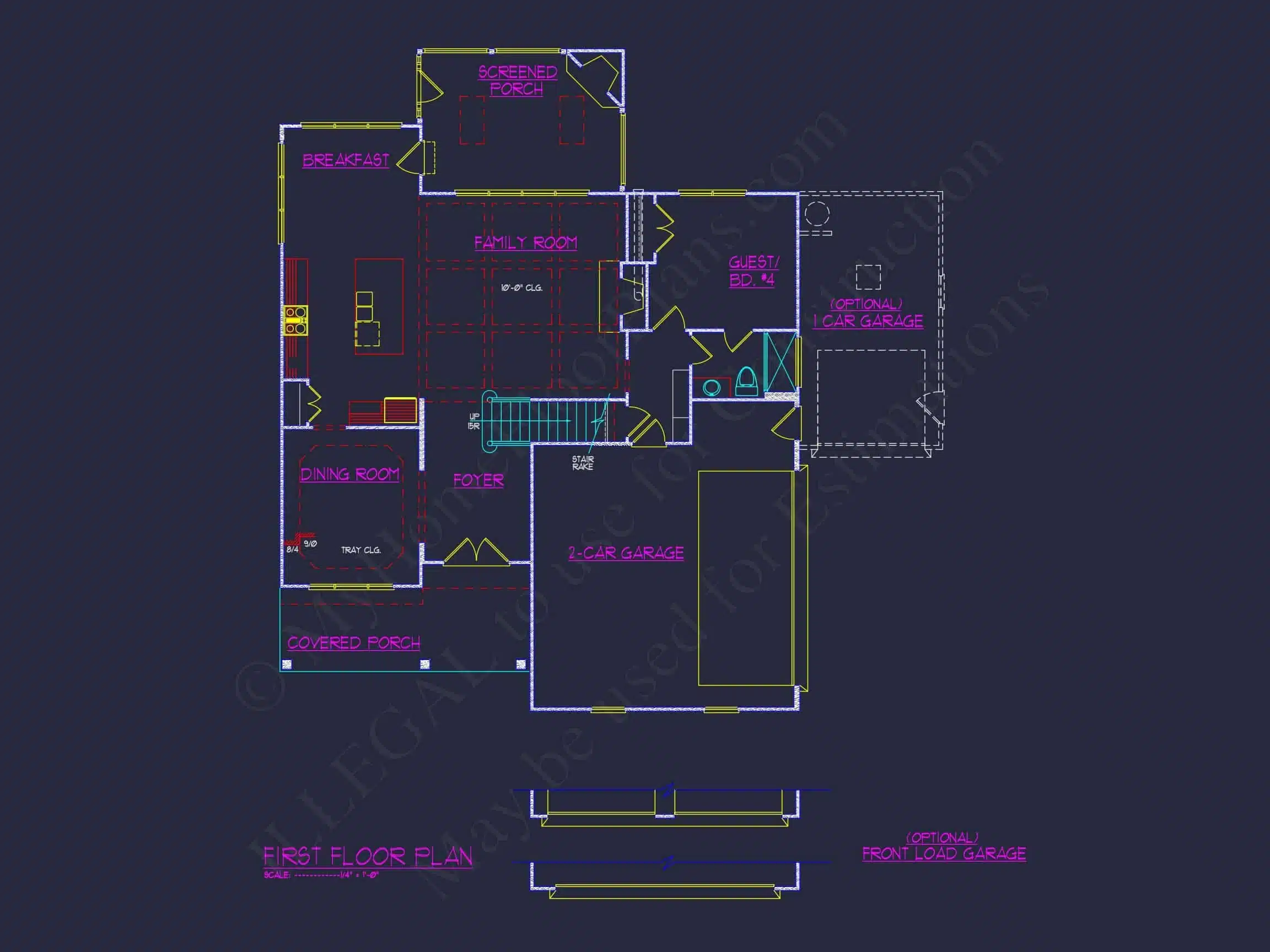 Elegant Mediterranean house Plan with 5 Beds, CAD & Designs
