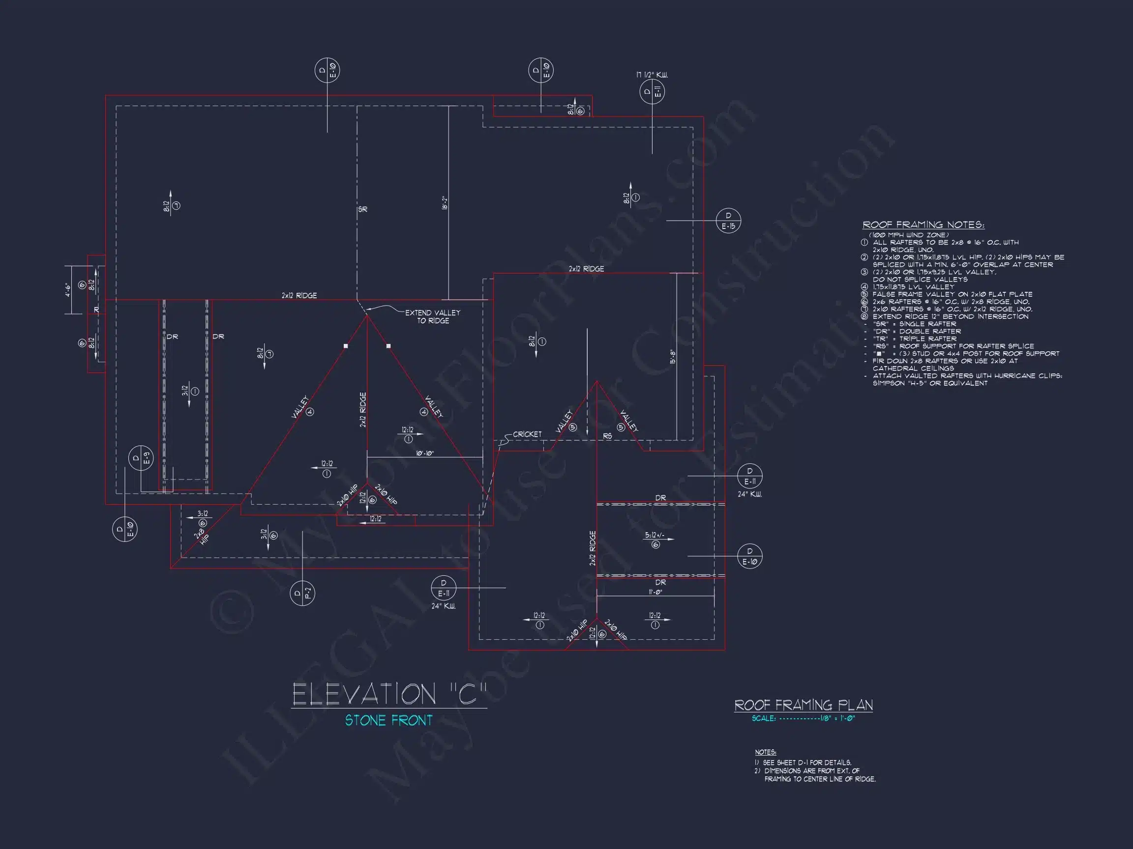 Elegant New American house Plan with Spacious Layout and CAD Blueprint