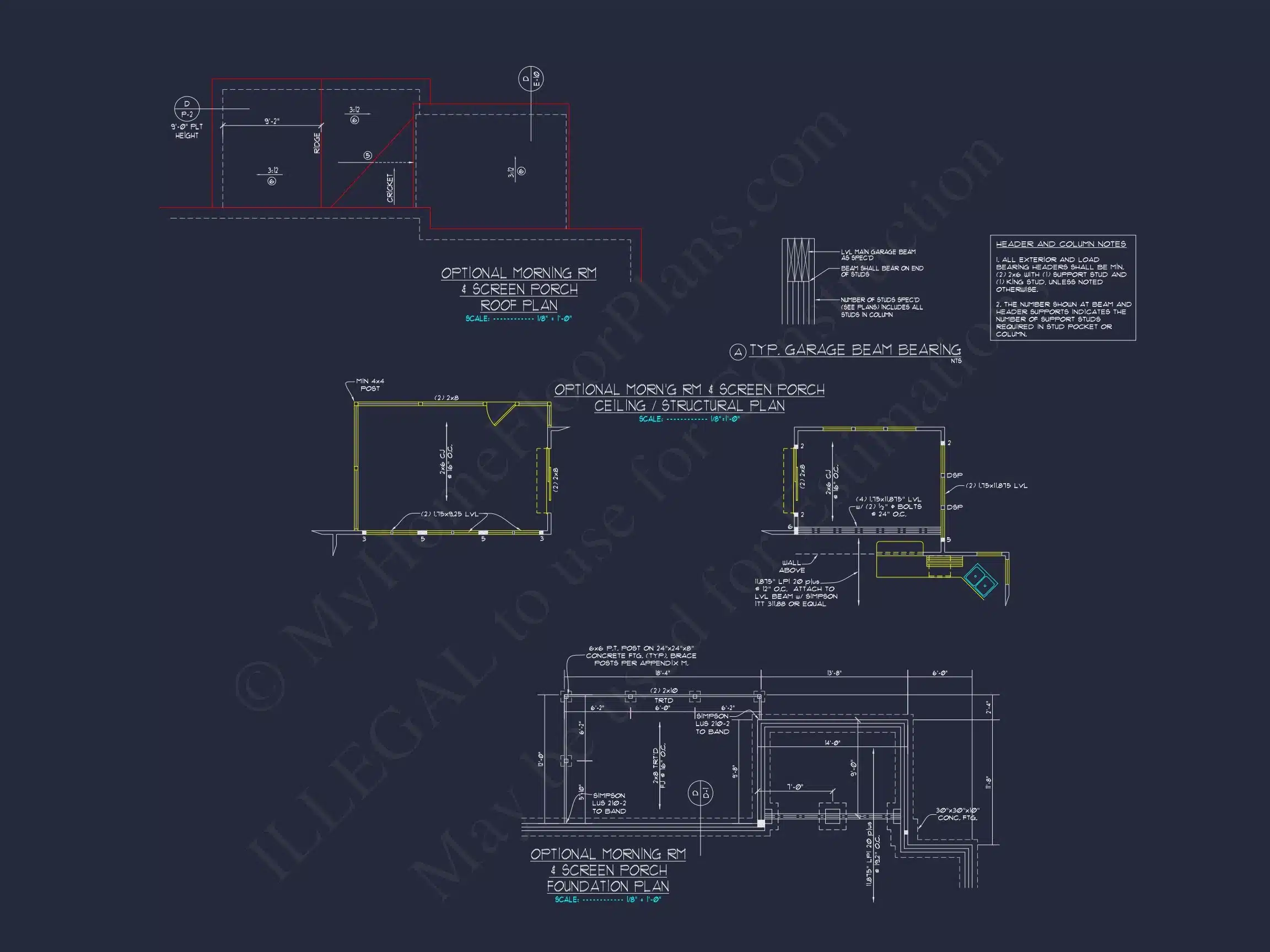 Elegant New American house Plan with Spacious Layout and CAD Blueprint