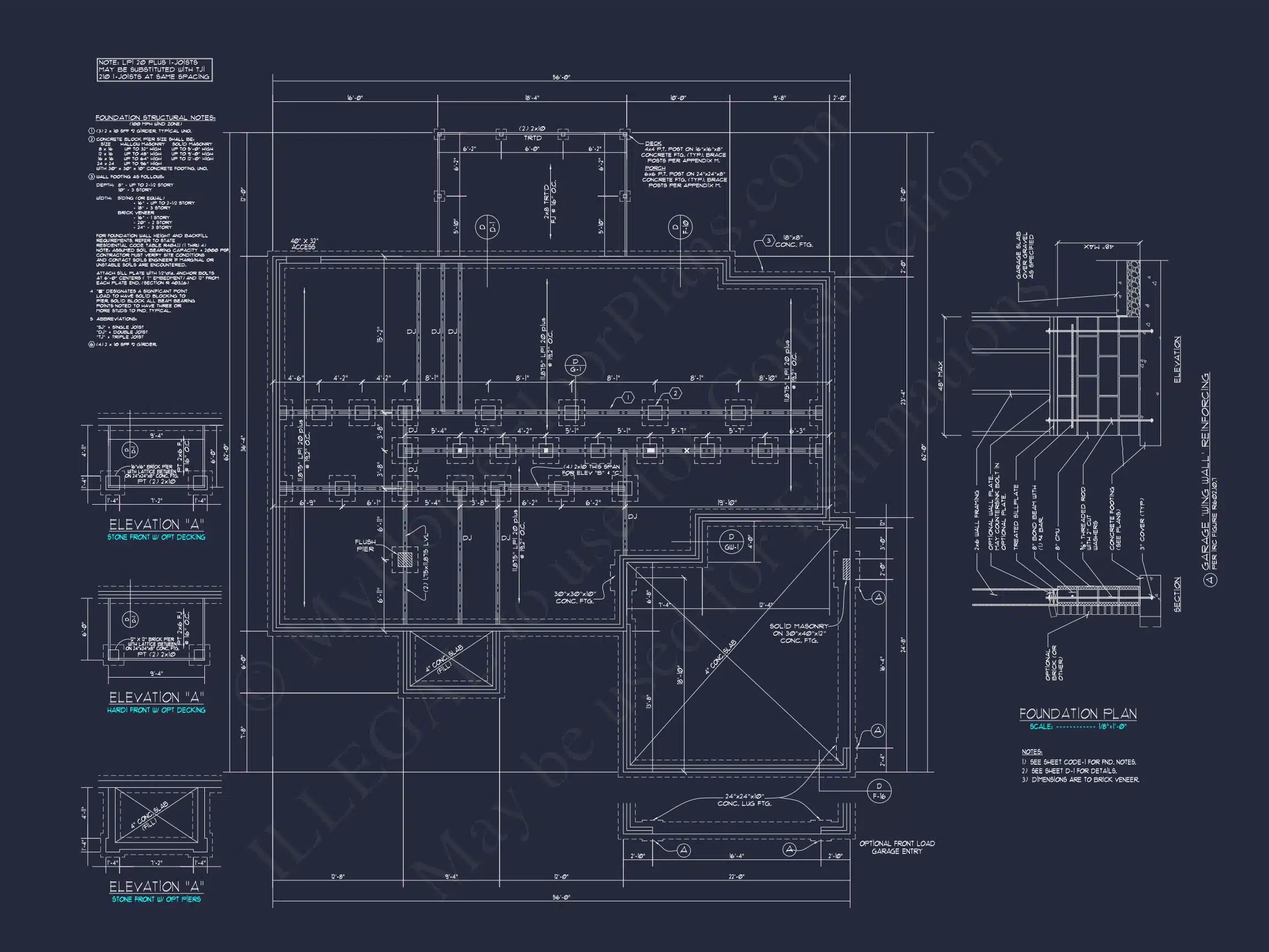 Elegant New American house Plan with Spacious Layout and CAD Blueprint