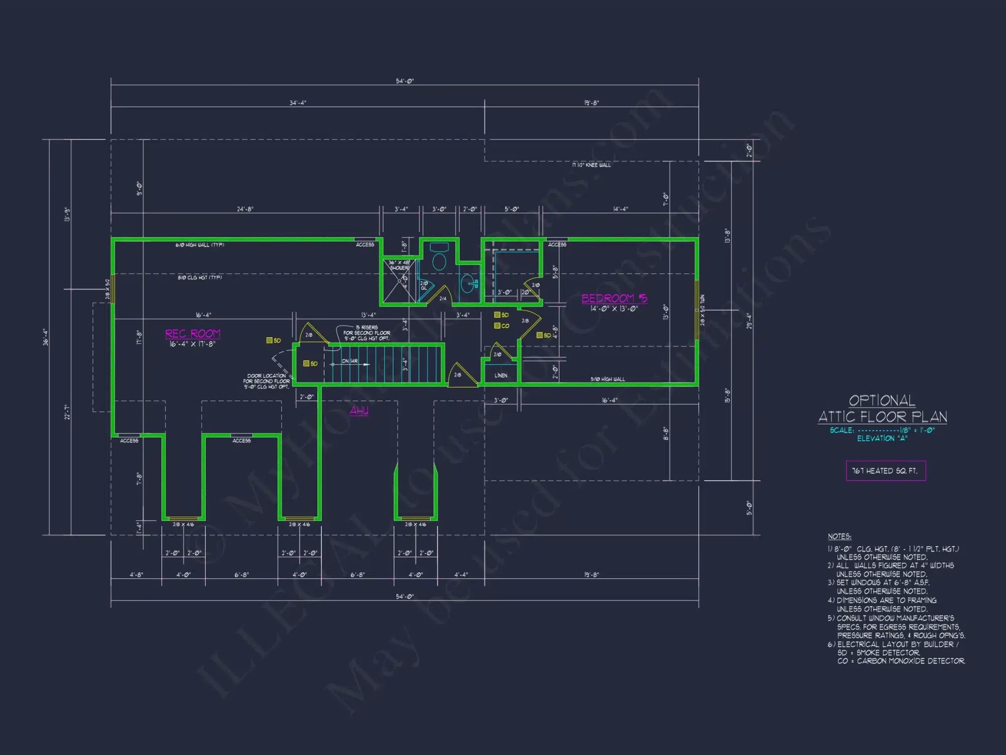 Elegant New American house Plan with Spacious Layout and CAD Blueprint