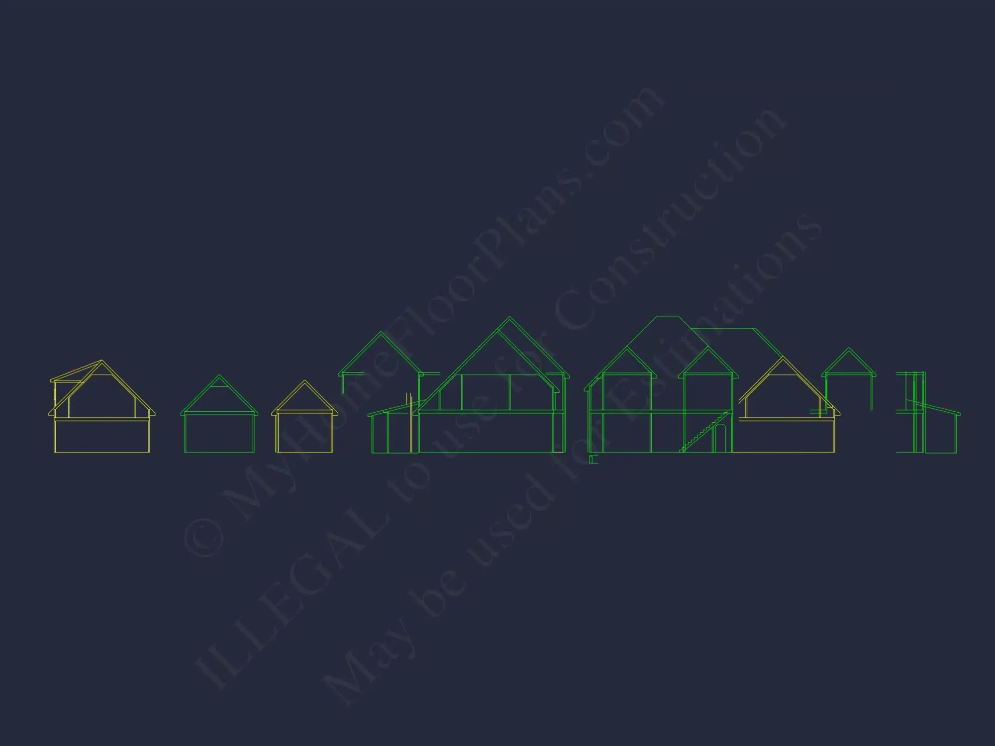 Elegant house Plan with Beautiful Architecture Design