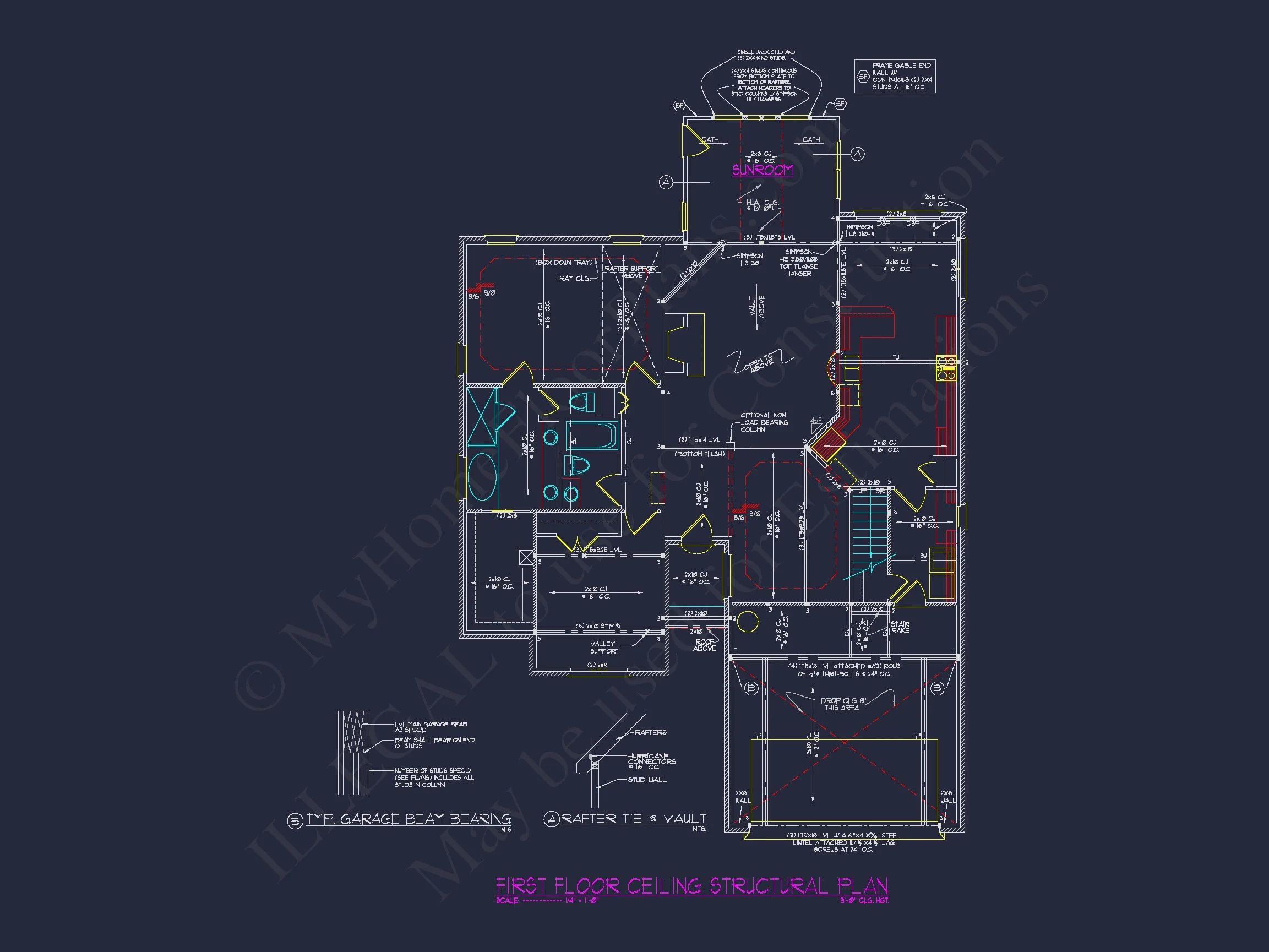 12-1074 HOUSE PLAN - Beautiful House Plan Featuring 5 Beds, CAD Blueprints & Designs 12 Beautiful house Plan Featuring 5 Beds, CAD Blueprints & Designs