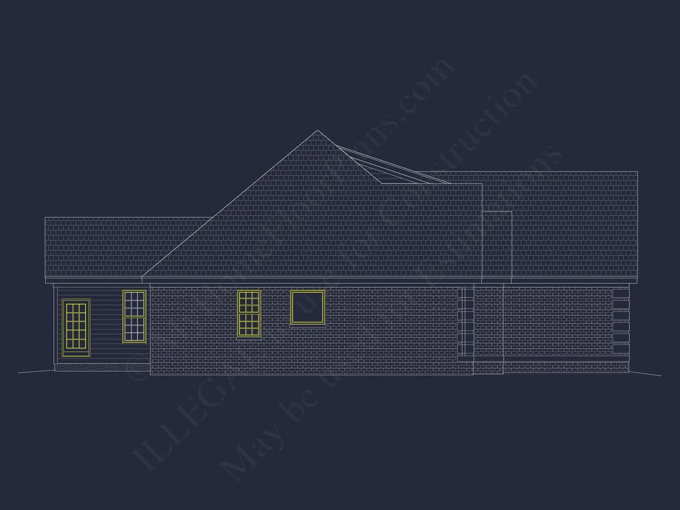 12-1074 HOUSE PLAN - Beautiful House Plan Featuring 5 Beds, CAD Blueprints & Designs 4 Beautiful house Plan Featuring 5 Beds, CAD Blueprints & Designs