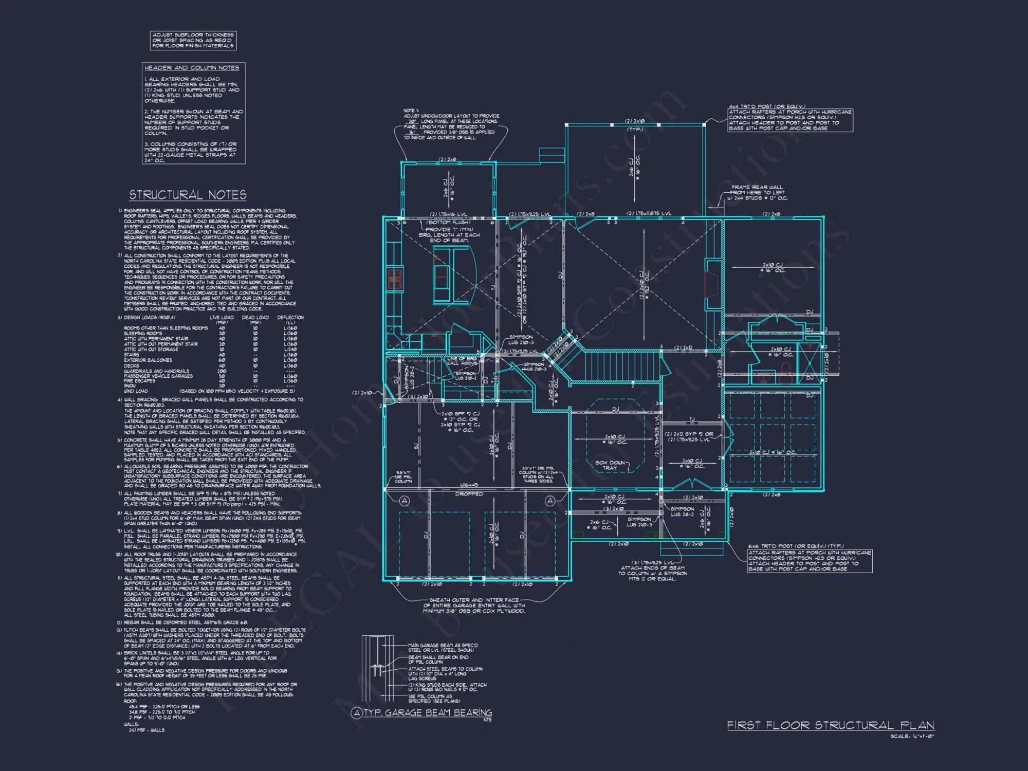Spacious house Plan with 5 Bedrooms, CAD Blueprint Designs