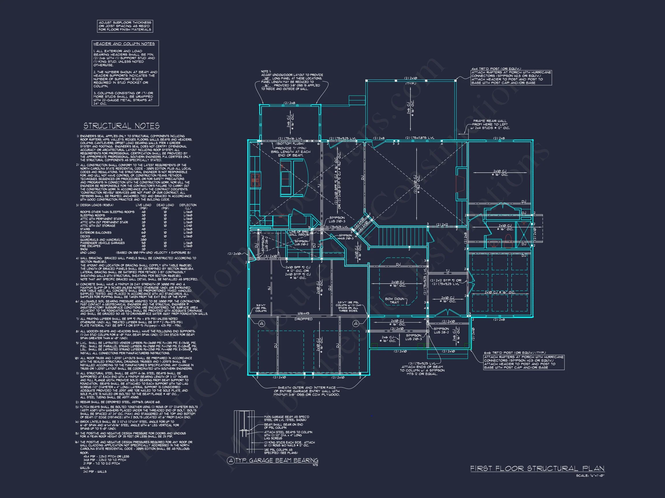 Spacious house Plan with 5 Bedrooms, CAD Blueprint Designs