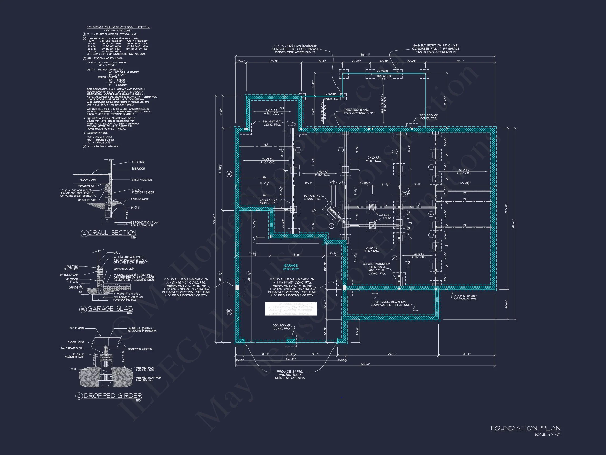 Spacious house Plan with 5 Bedrooms, CAD Blueprint Designs