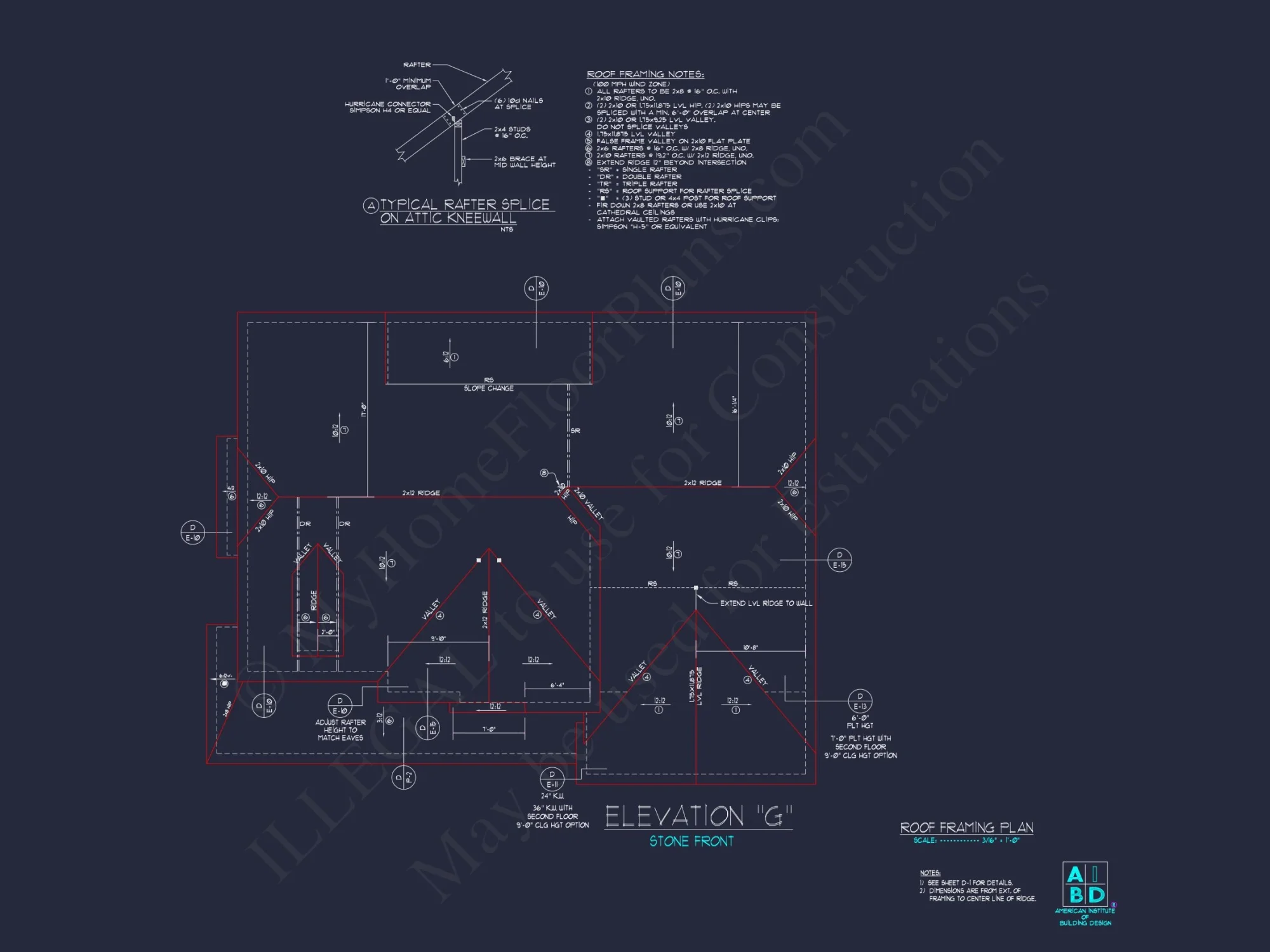 Stunning 5-Bedroom house Plan with Detailed CAD Architecture