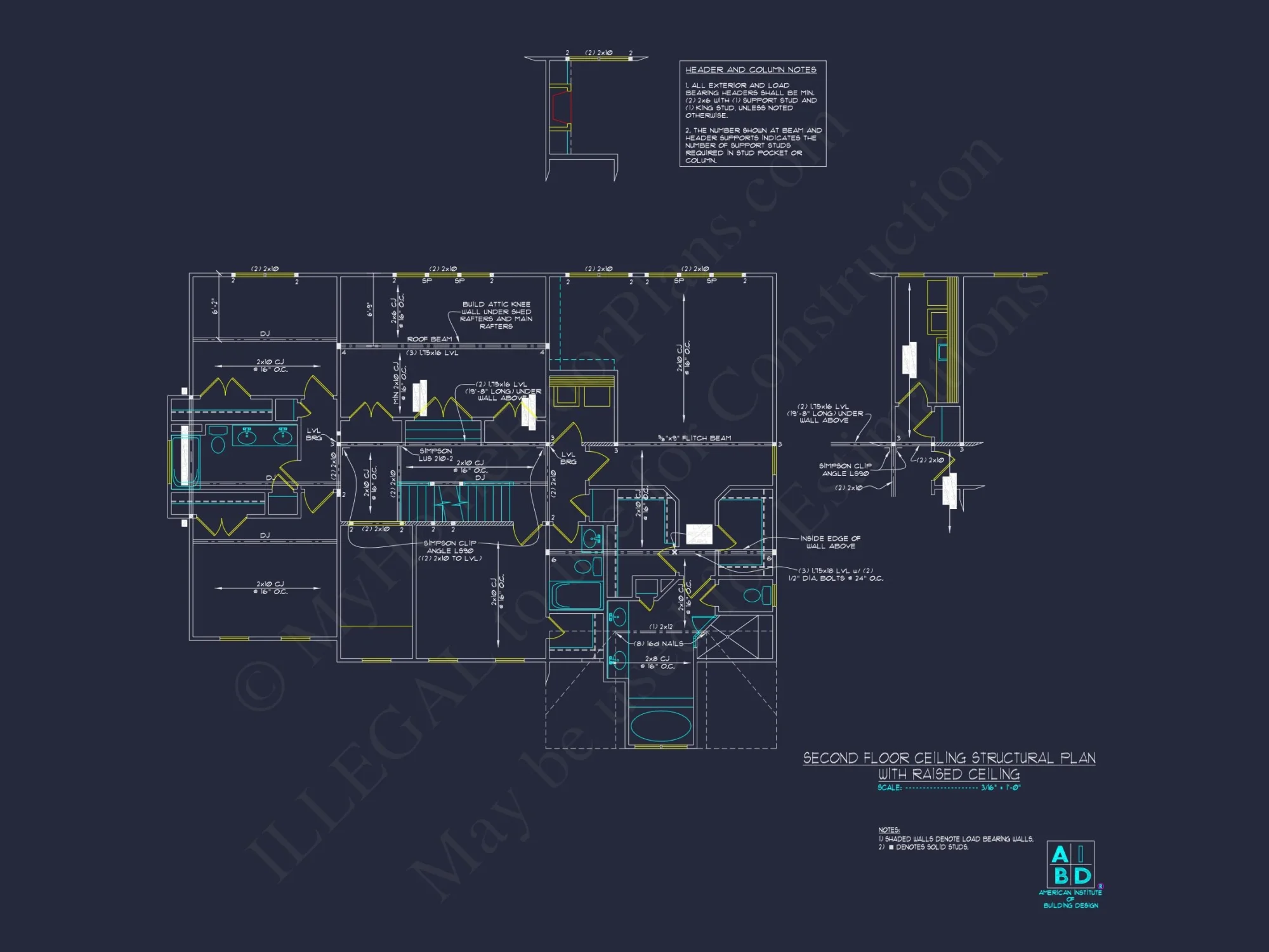 Stunning 5-Bedroom house Plan with Detailed CAD Architecture