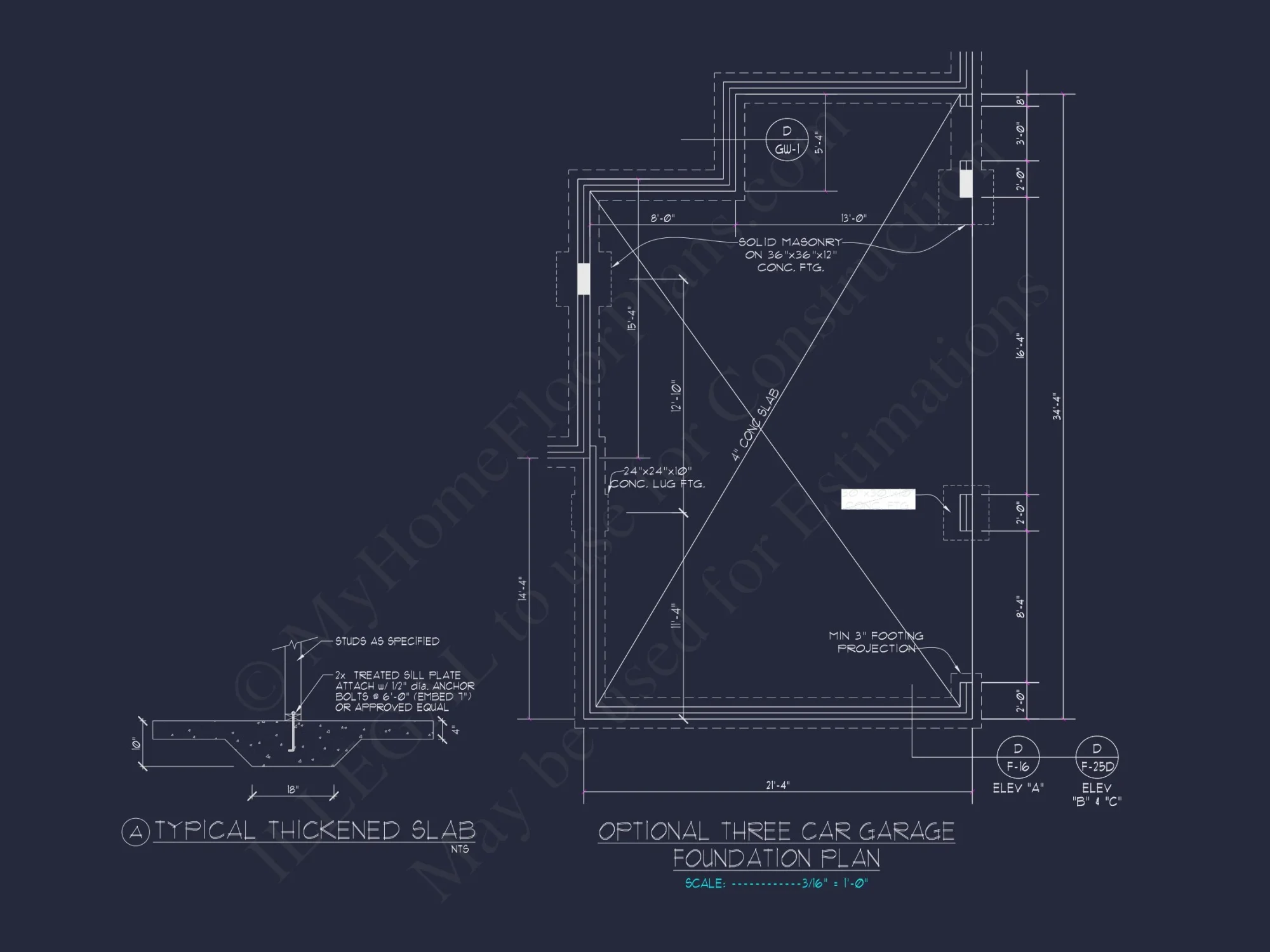 Stunning 5-Bedroom house Plan with Detailed CAD Architecture