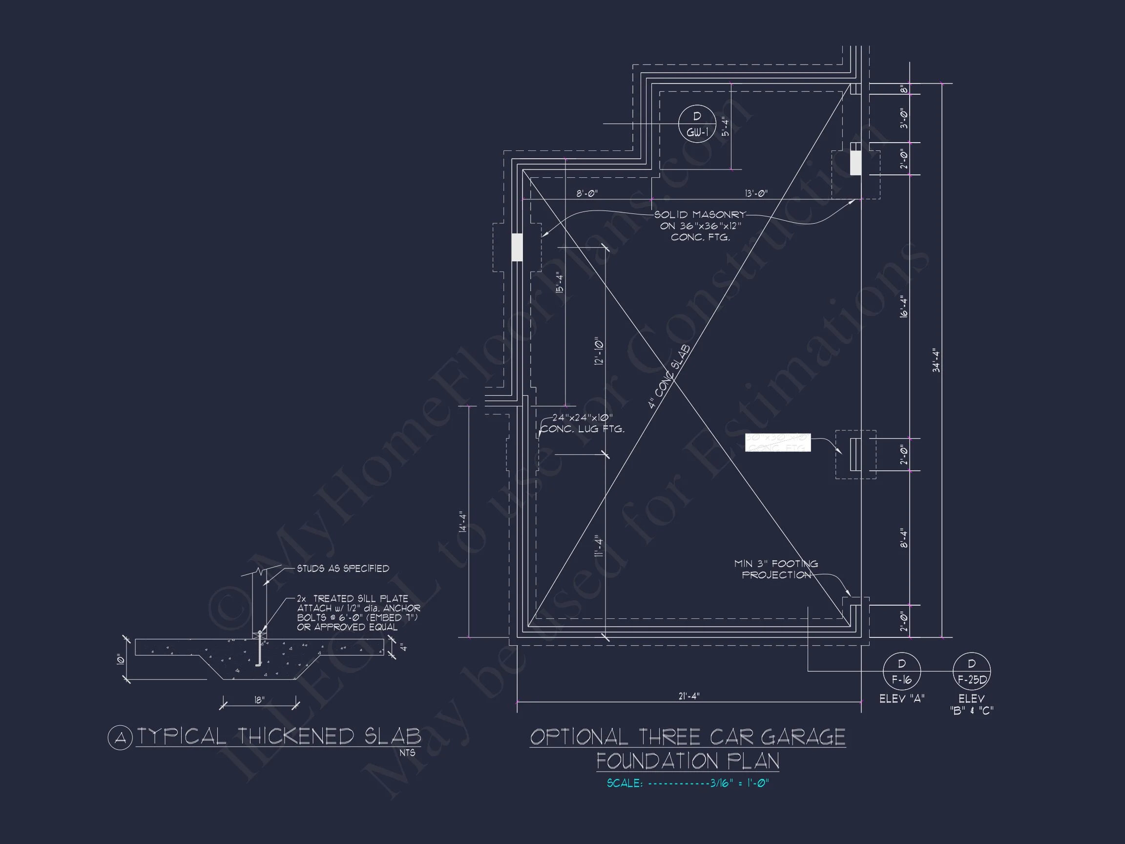 Stunning 5-Bedroom house Plan with Detailed CAD Architecture