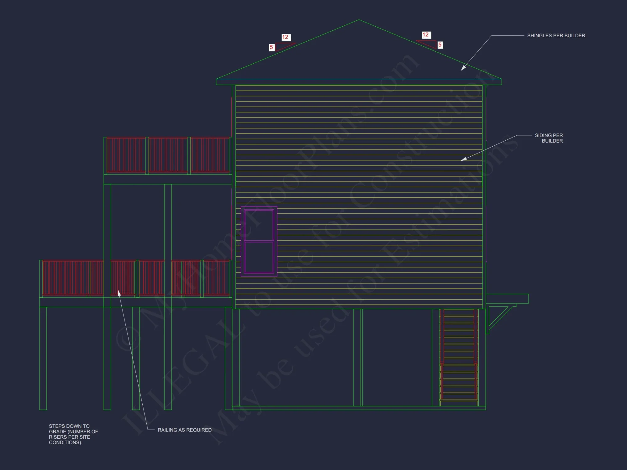 Modern Coastal house Plan with Open Concept and Ocean Views