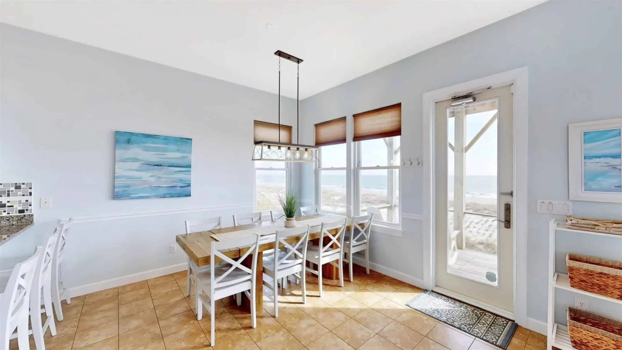 Modern Coastal house Plan with Open Concept and Ocean Views