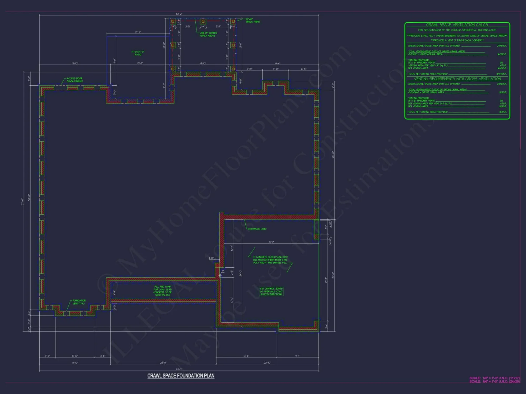 Traditional 4-Bedroom house Plan