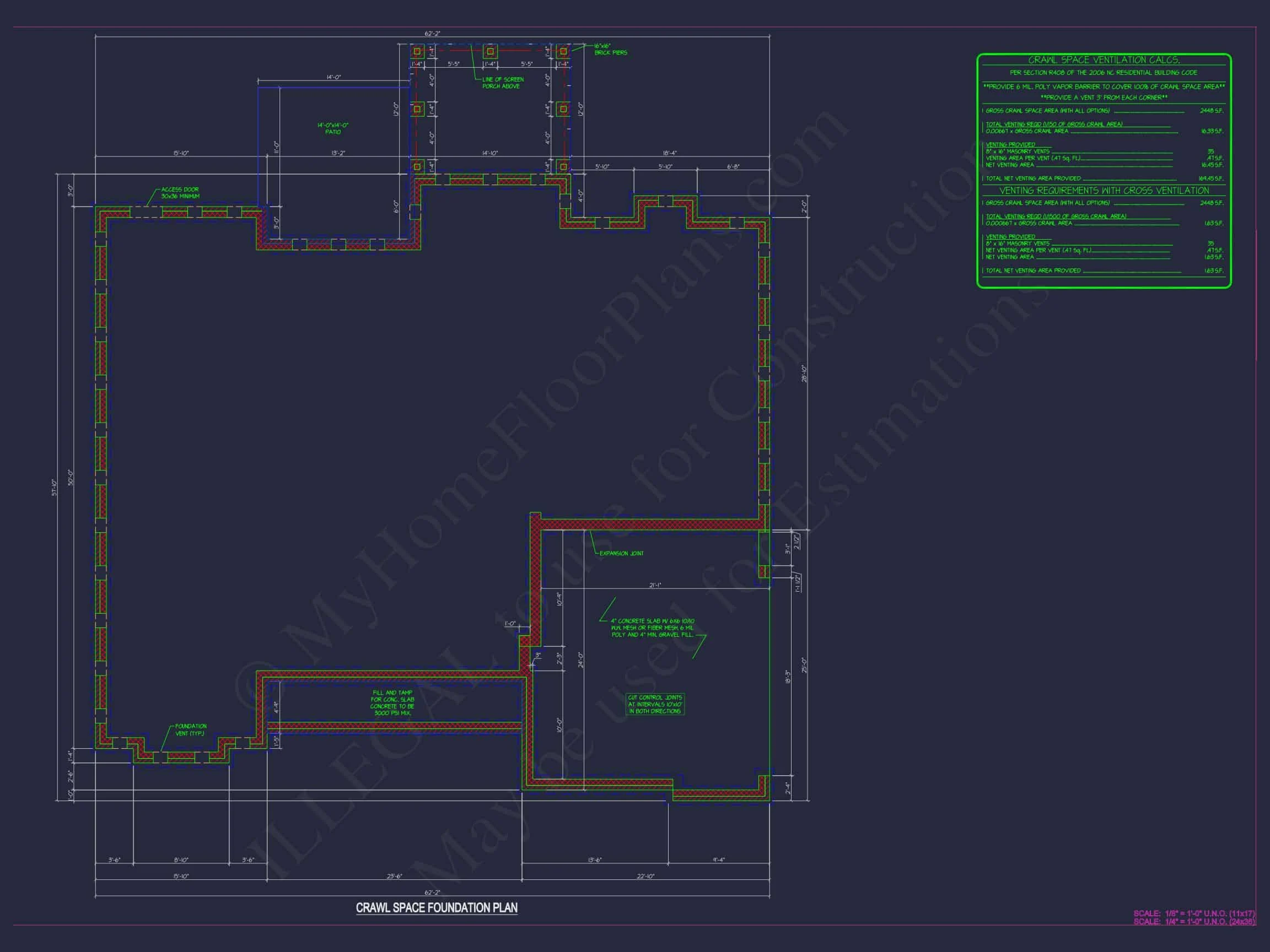 Traditional 4-Bedroom house Plan